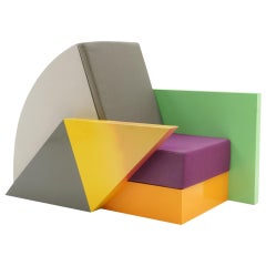 Silla Bone Air del diseñador de Memphis Milano Peter Shire