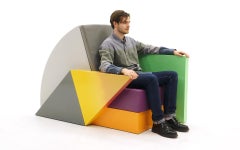 Silla Bone Air del diseñador de Memphis Milano Peter Shire