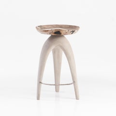 Bone Bermuda Triangle Counter Stool by Odditi