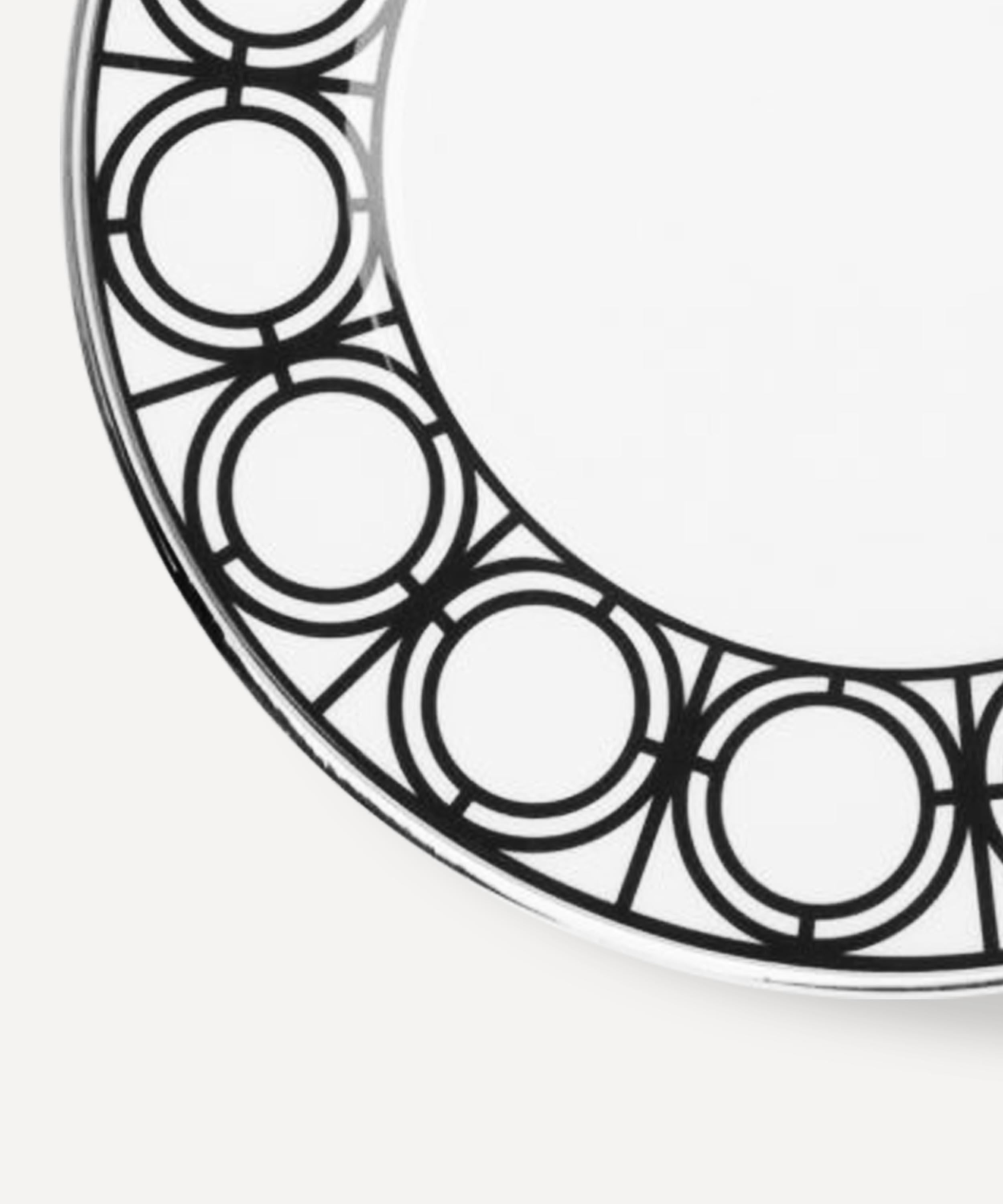 Inglese Piatto da pane in Bone China con stampa monocromatica heritage, prodotto a Stoke-On-Trent in vendita