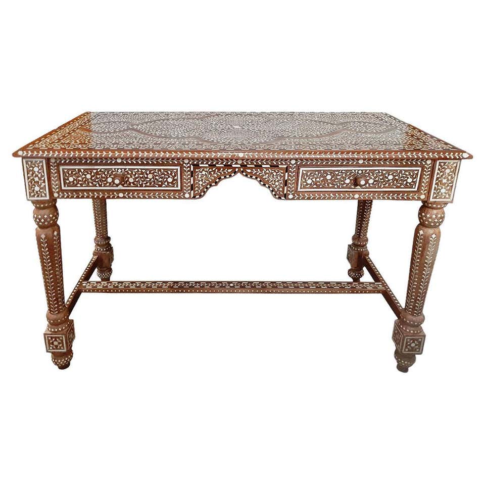 Inlaid Desk at 1stDibs