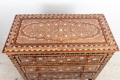 Bone Inlaid Three Drawer Chest