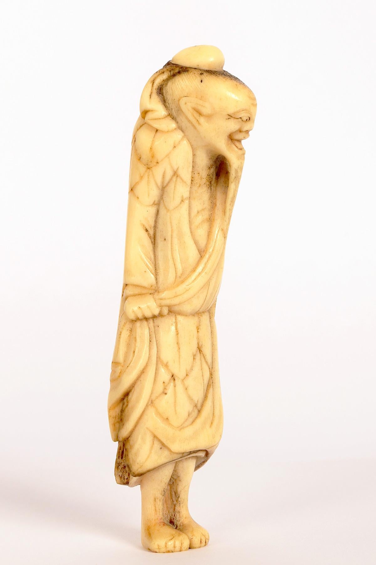 Bone Netske, Japan, Edo Period '1603-1868', Late 18th Century For Sale 2