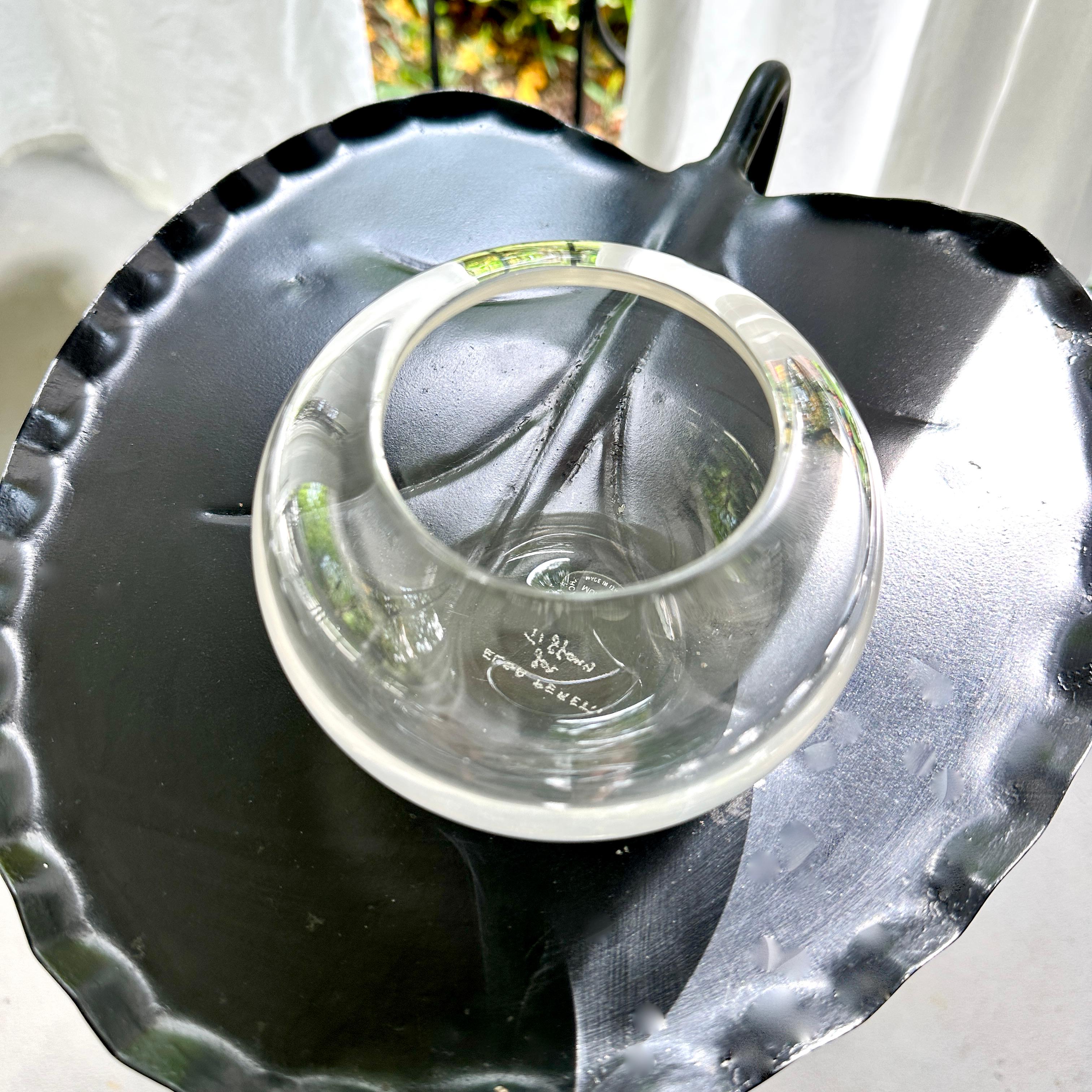 Verre brun Bol de la série 