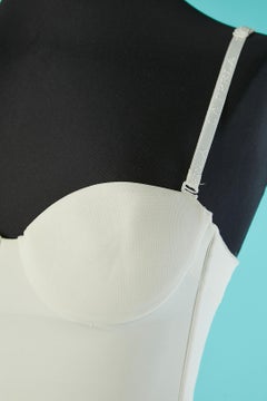 Boned ivory corset with suspender belt La Perla NEW with tag