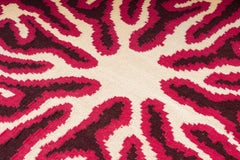 Lagerfeuer-Teppich Kelim aus NZ Wool inspiriert von Stefania Ruggiero