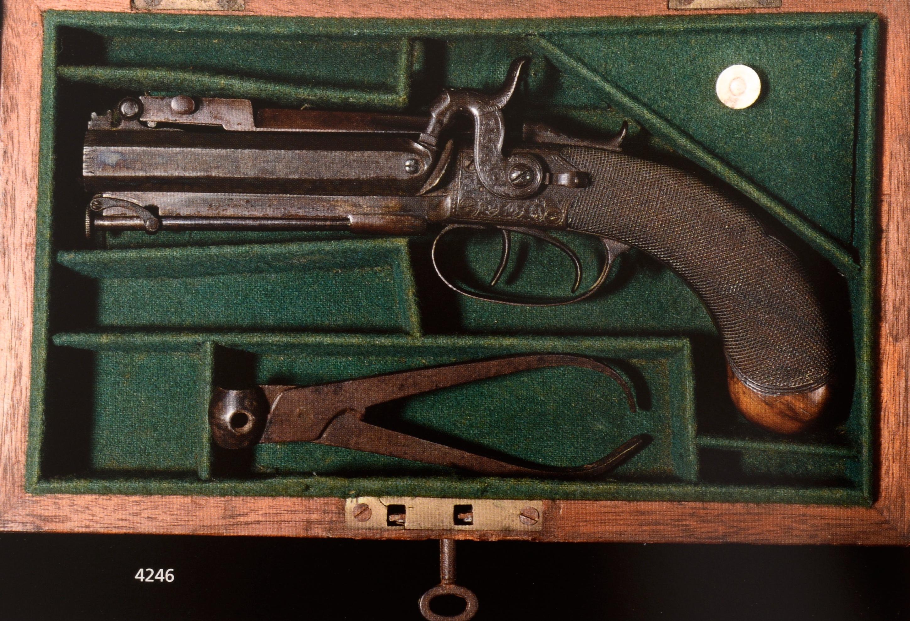Bonhams 2013 Antique Arms & Armour Featured a Revolver Owned by Wild Bill Hickok For Sale 5