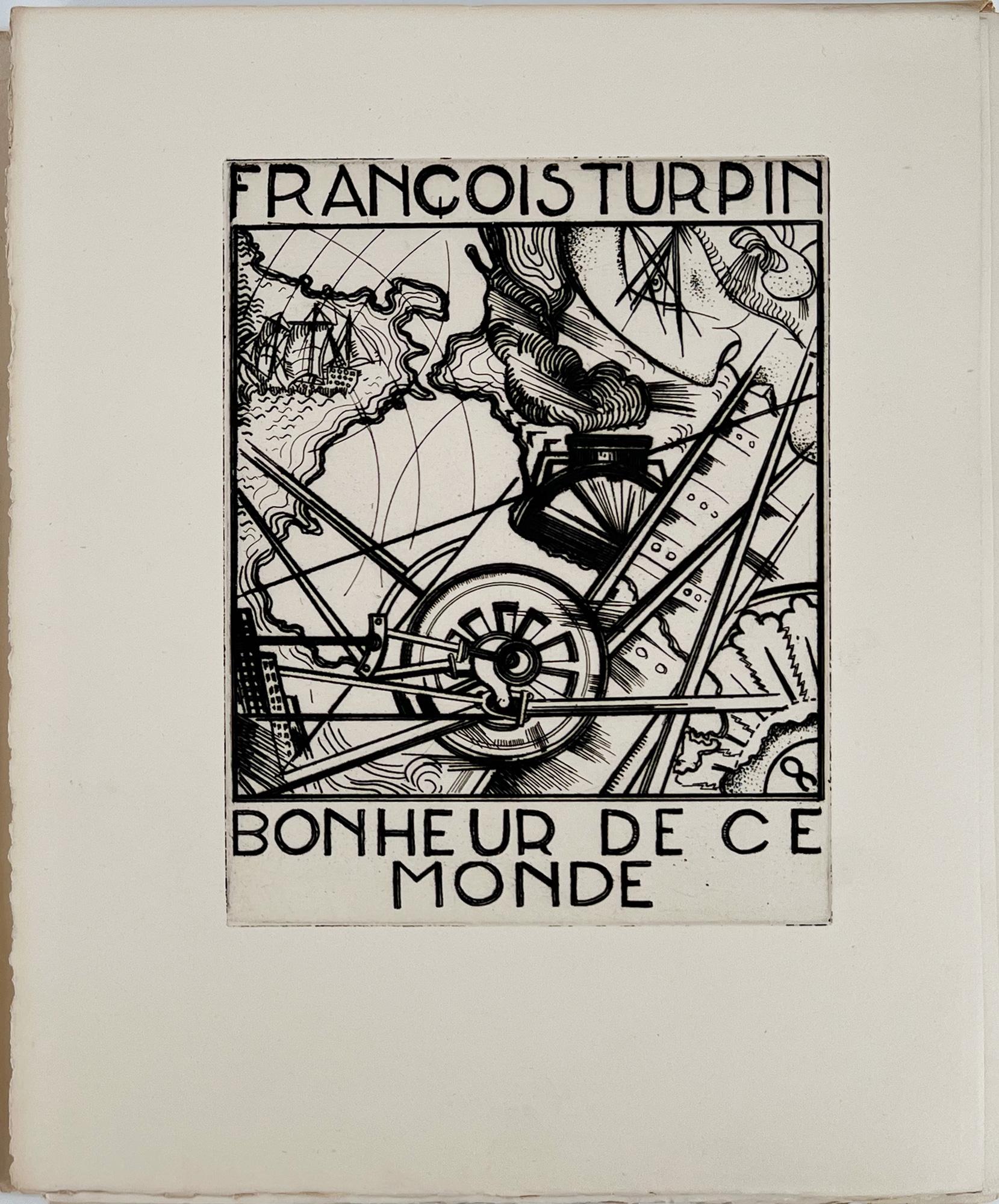 French Bonheur de ce monde, by François Turpin, illustrated by Gio Colucci For Sale