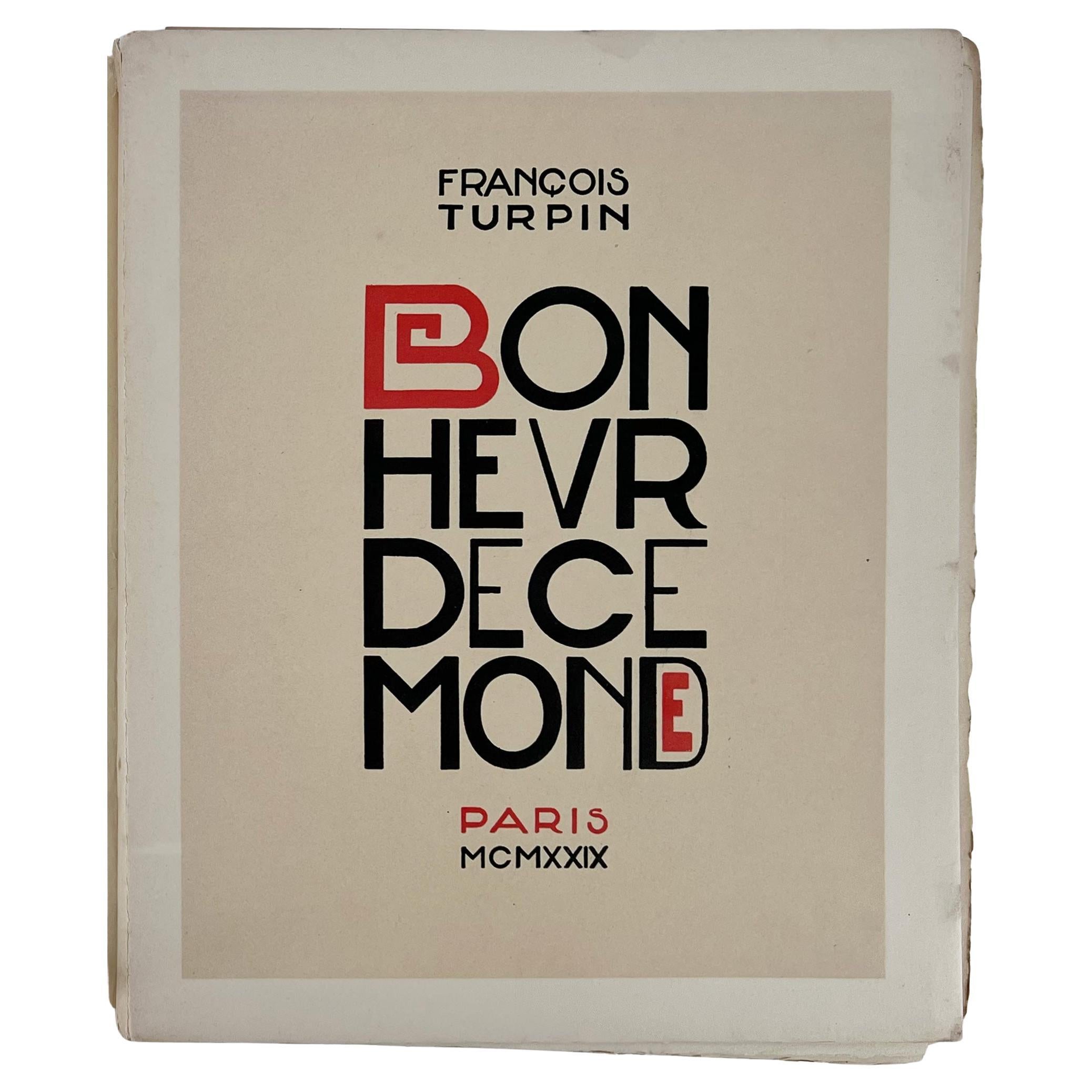 Bonheur de ce monde, by François Turpin, illustrated by Gio Colucci For Sale