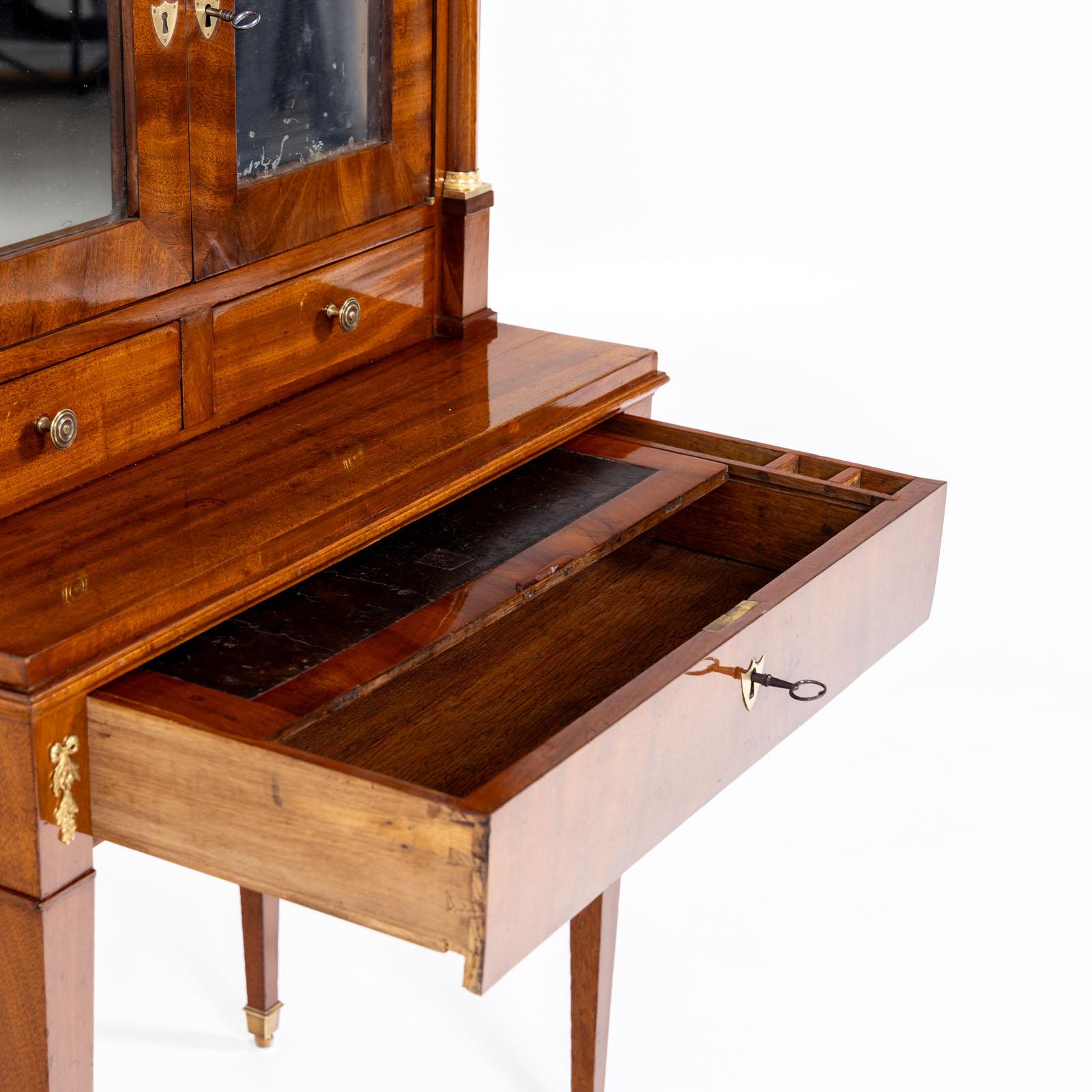 Secretaire Bonheur du Jour in stile Lous-Seize, fine XIX secolo in vendita 2