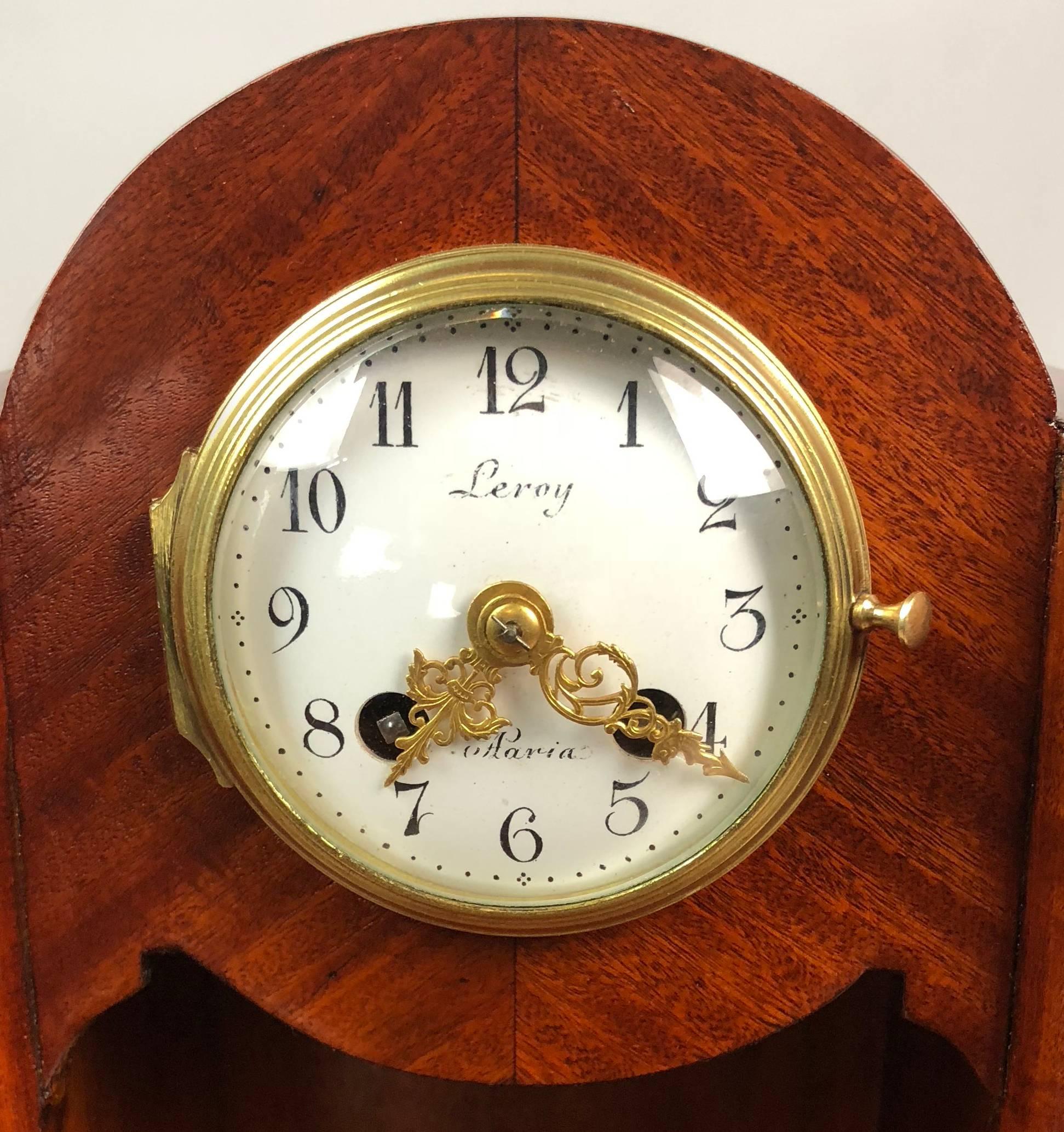 Bonheur du Jour with Clock 19th Century French Desk  6