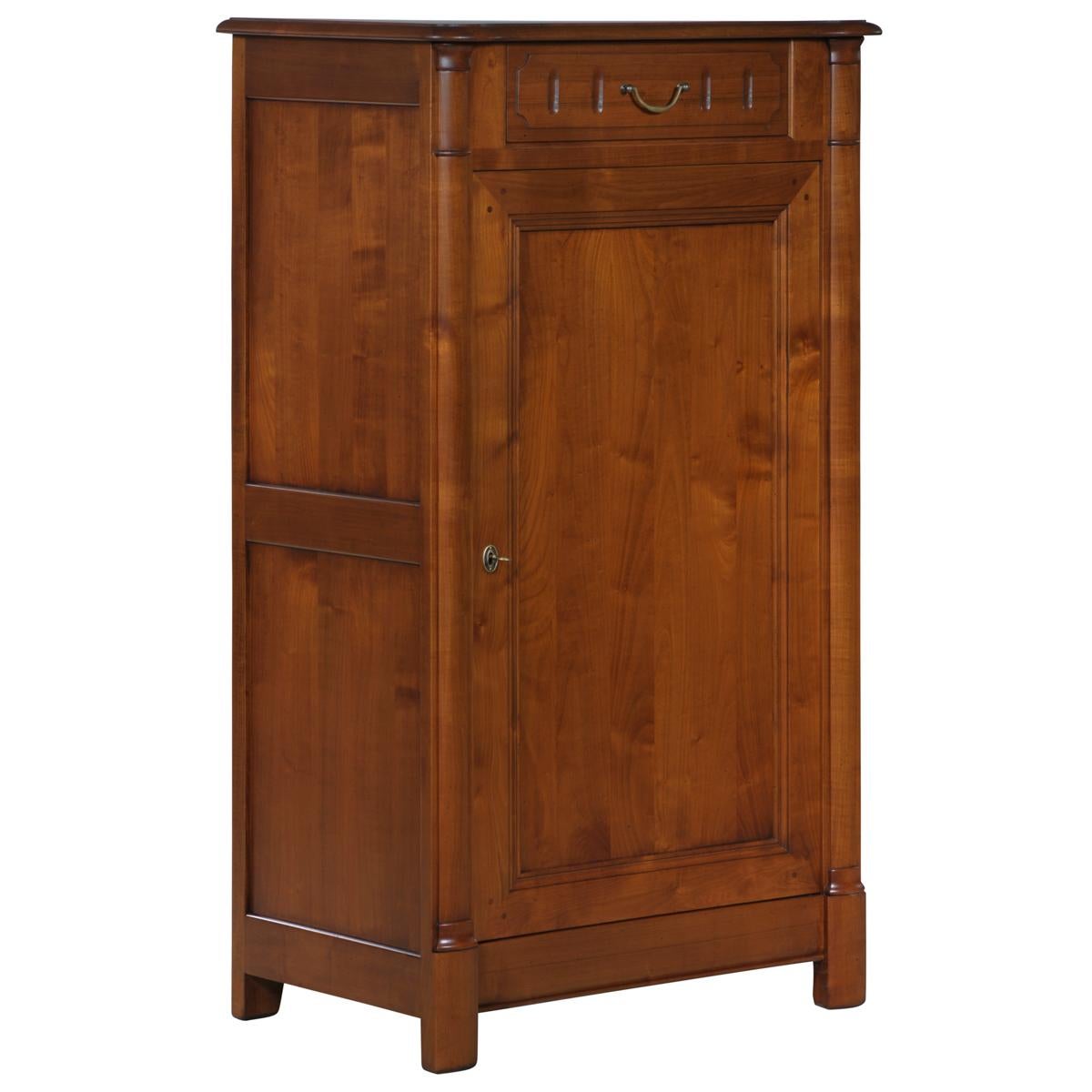 Bonnetiere-Schrank aus massivem Kirschbaumholz, TRADITION Französischer Landhausstil im Angebot 5