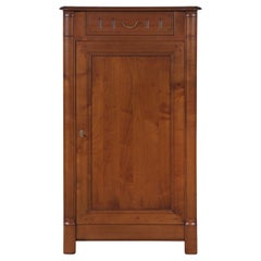 Bonnetiere Cabinet in solid cherry wood, TRADITION French country style