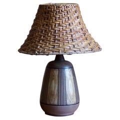 Bonni Rehnqvist, Table Lamp, Ceramic, Törngren Keramik Falkenberg, Sweden, 1960s