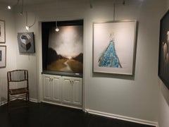 Lady I by Bonnie Beauchamp Cooke, Framed Vertical Figurative Painting