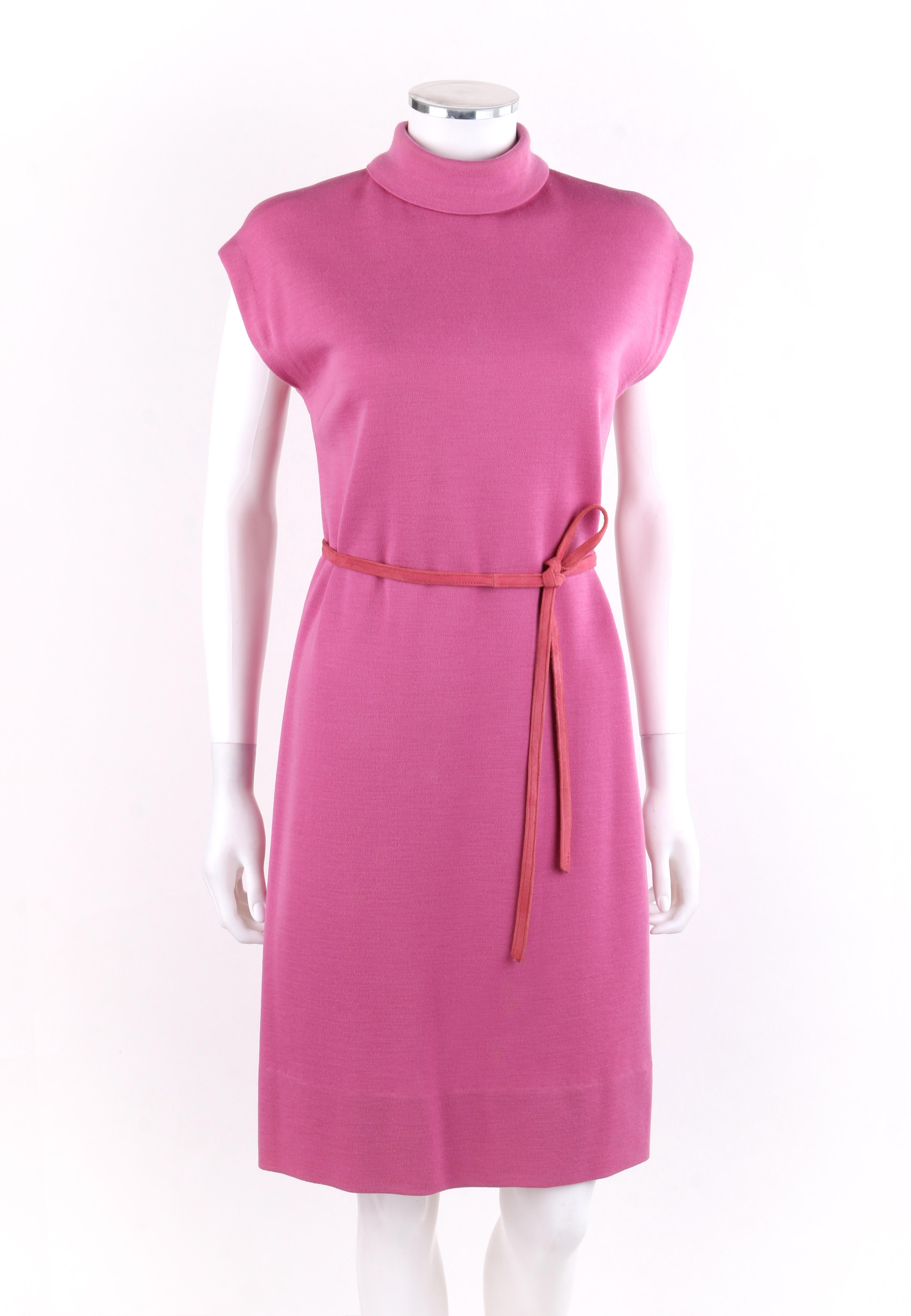 high neck cap sleeve dress