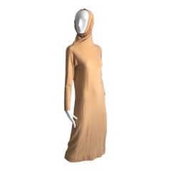 Bonnie Cashin Kaschmirkleid mit Trichterausschnitt Rare Vintage 70s M