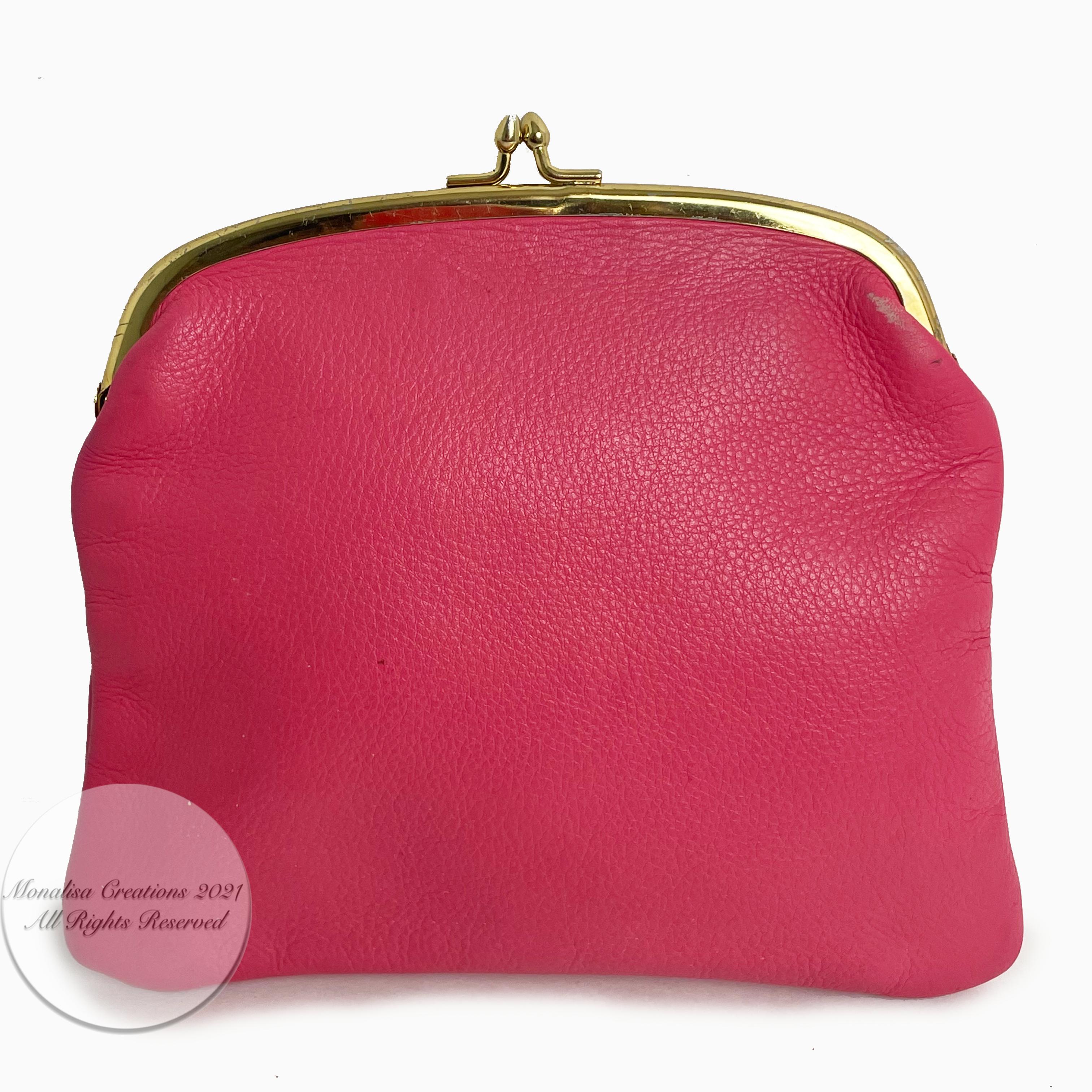 pink clutch wallet