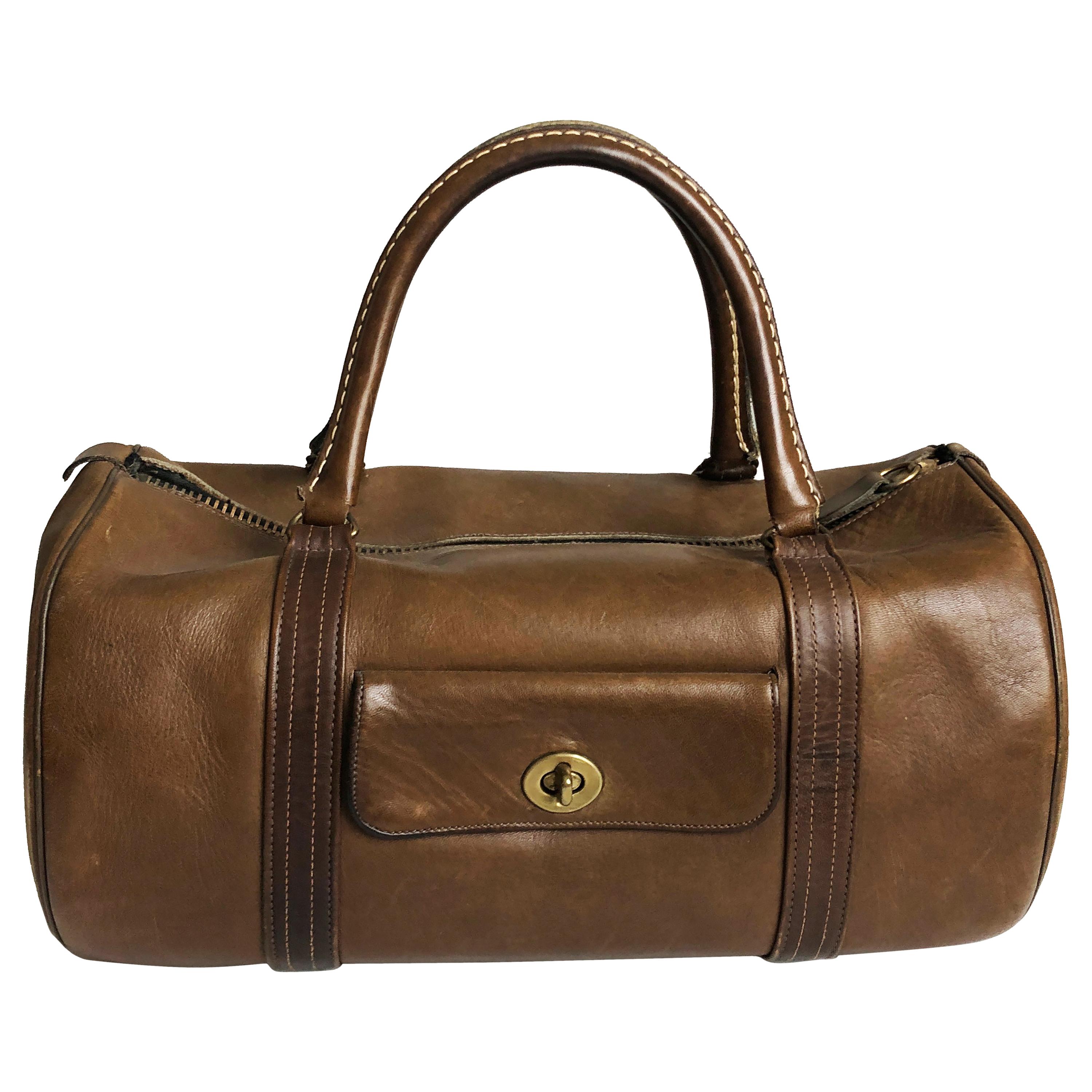 vintage coach duffle sac