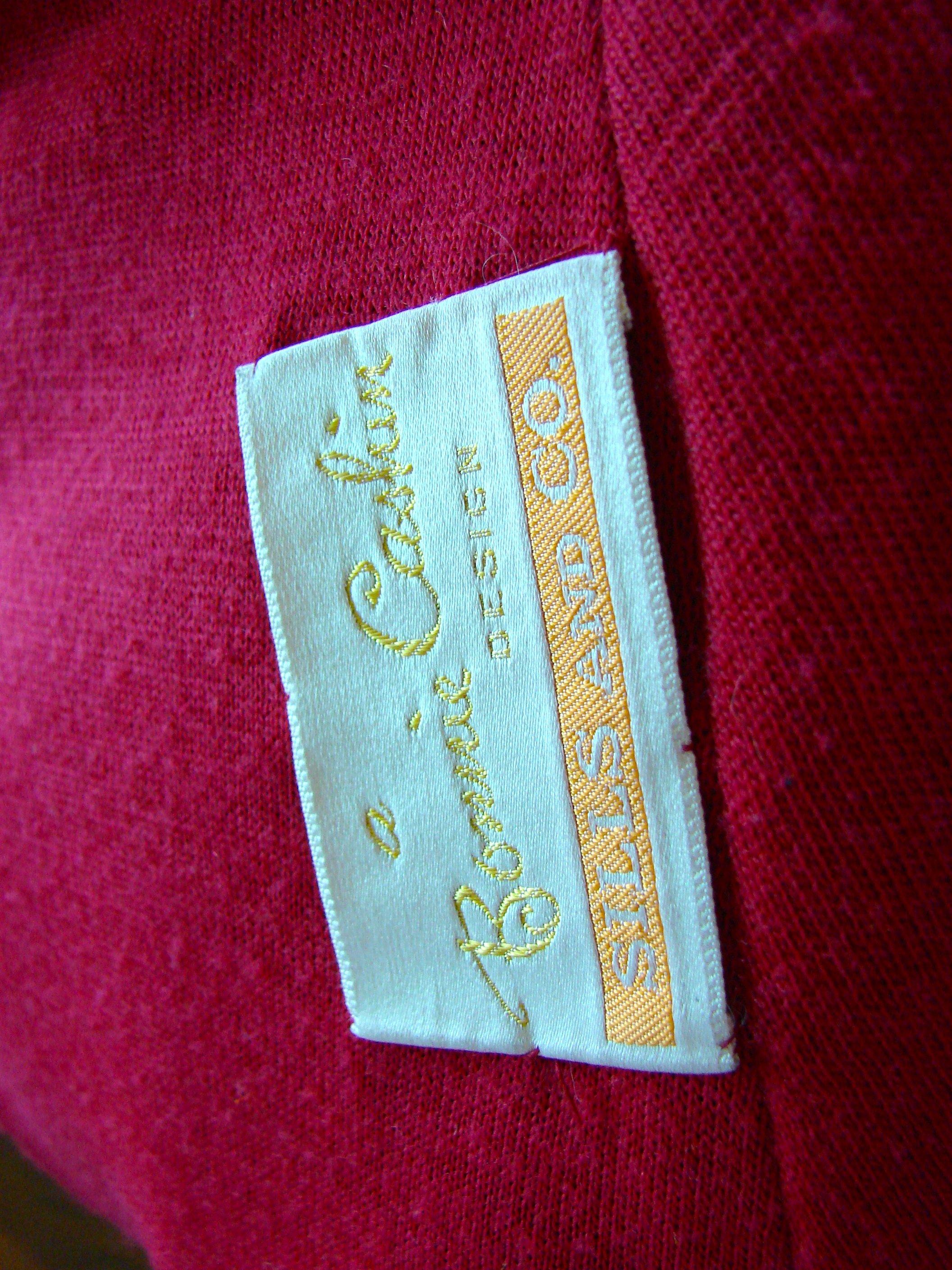 Bonnie Cashin Coat Skirt Suit 2pc Set Cherry Boucle Wool Leather Trim Vintage For Sale 4