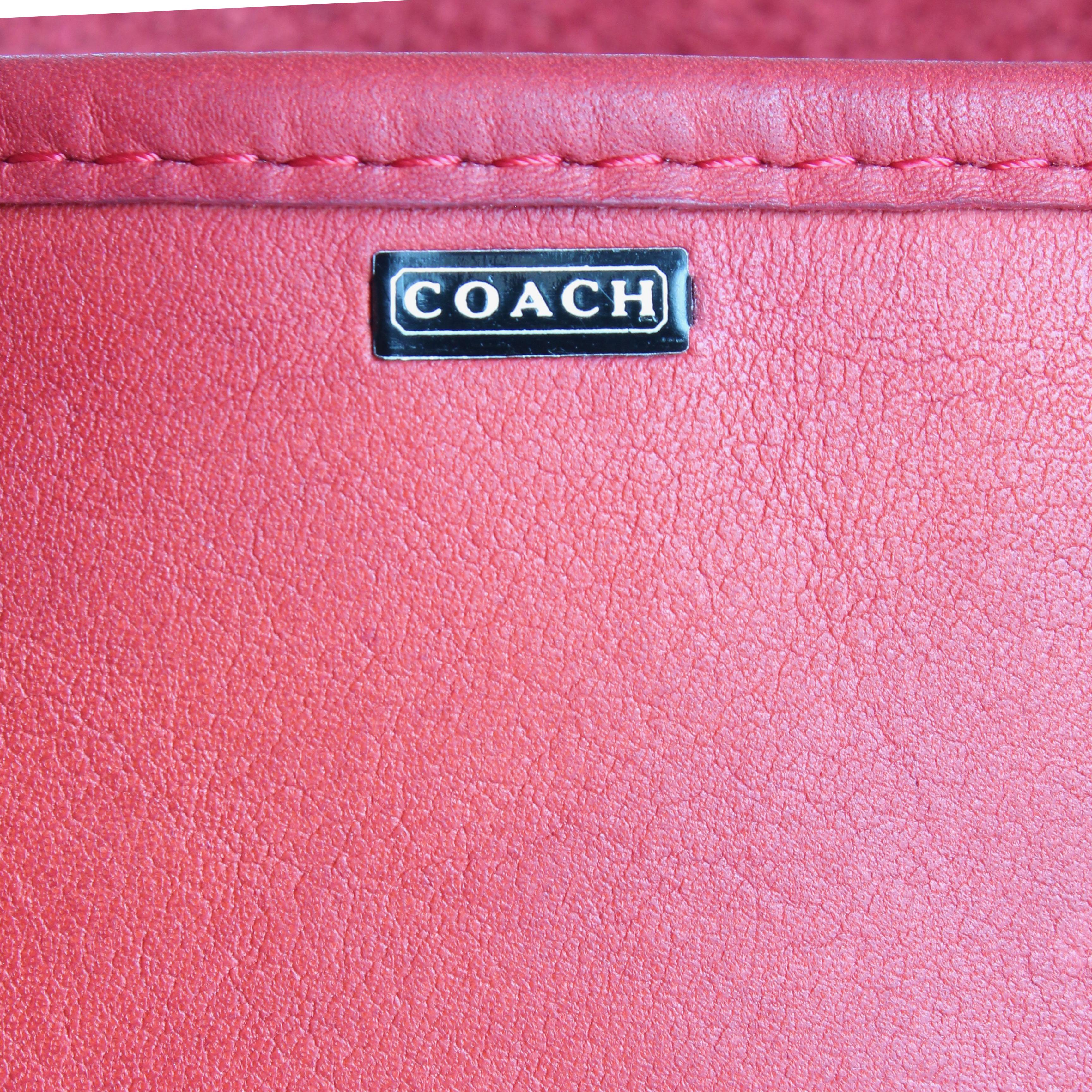 Bonnie Cashin for Coach Bag 2-in-1 Shoulder Pouch Rare Red Leather 1970s HTF For Sale 12
