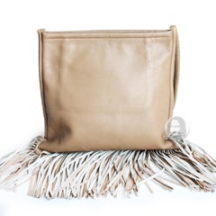 Bonnie Cashin for Coach Bag Cashin Carry Leather Fringe Swing Shoulder Bag 60s