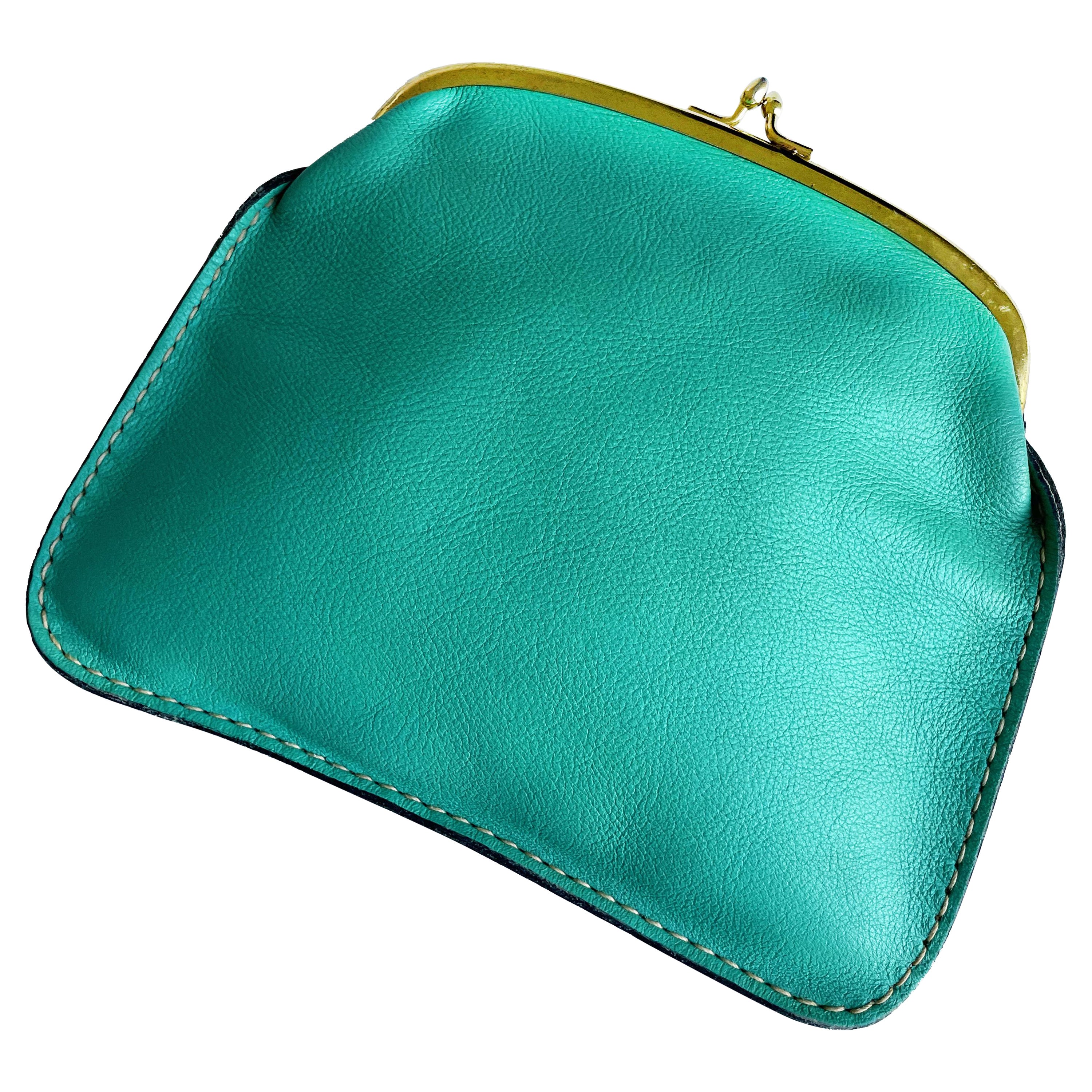 Coach kisslock clutch hot sale