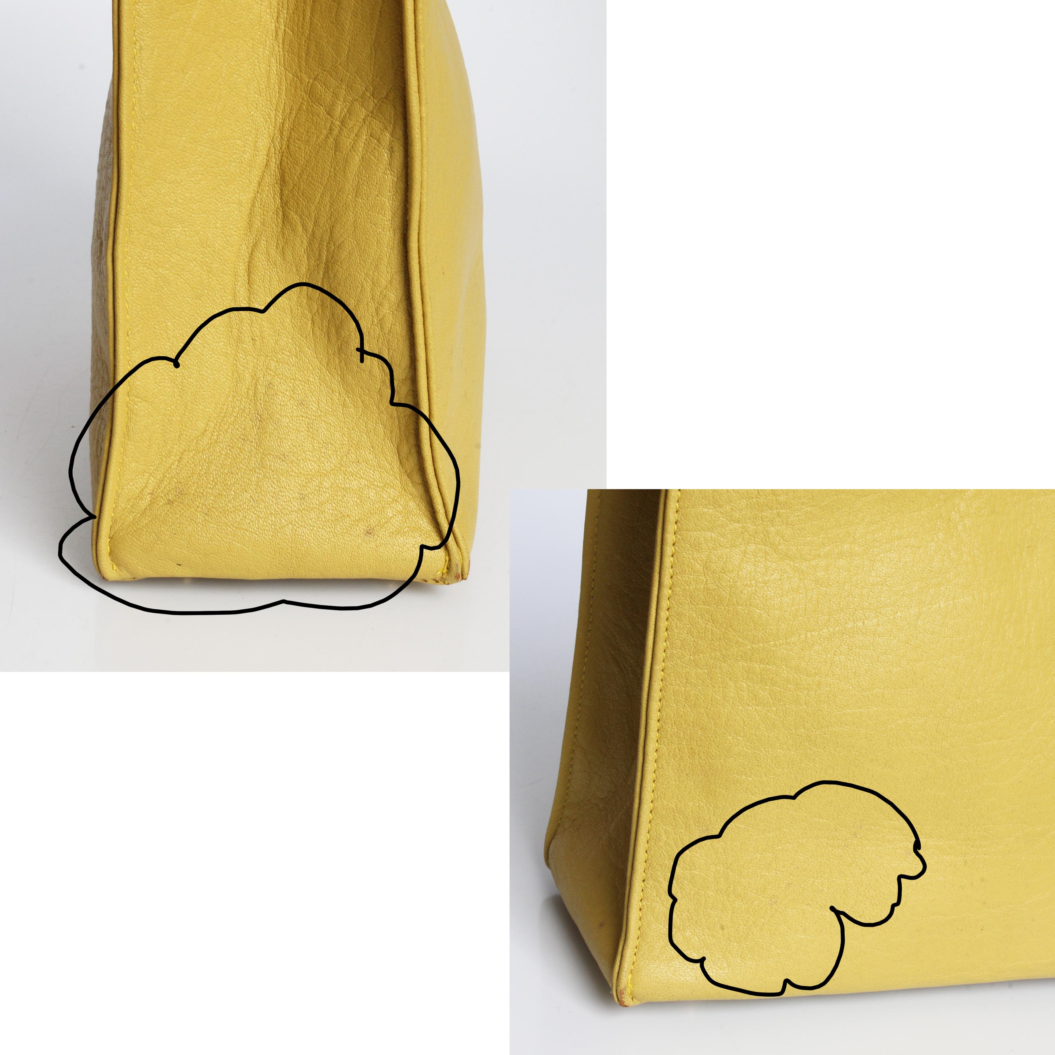 Bonnie Cashin for Coach Mini Tote Bag Mimosa Leather 1960s Vintage Rare For Sale 5