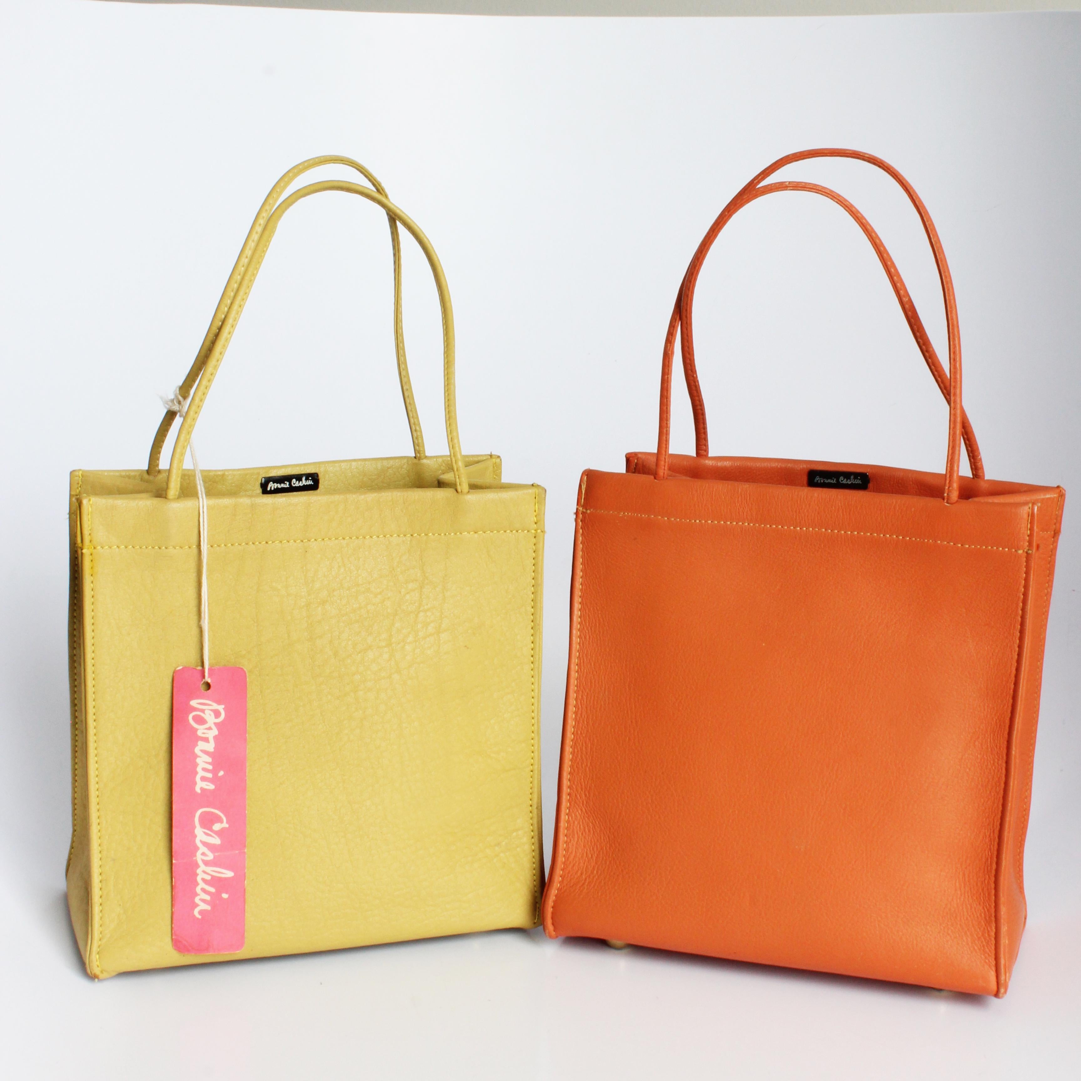 Bonnie Cashin for Coach Mini Tote Bag Mimosa Leather 1960s Vintage Rare For Sale 8