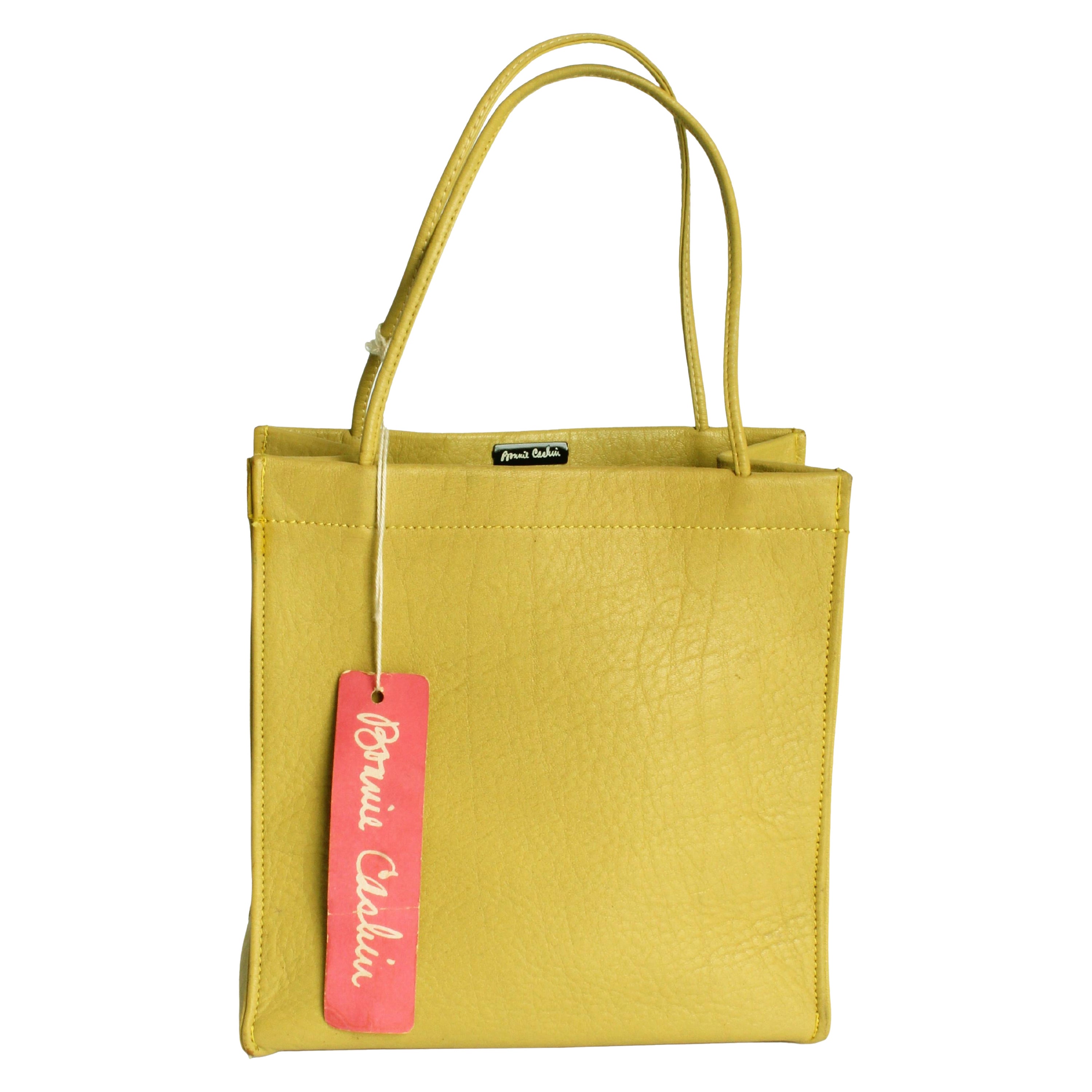 Bonnie Cashin pour Coach Mini sac fourre-tout Mimosa cuir vintage rare des années 1960 en vente