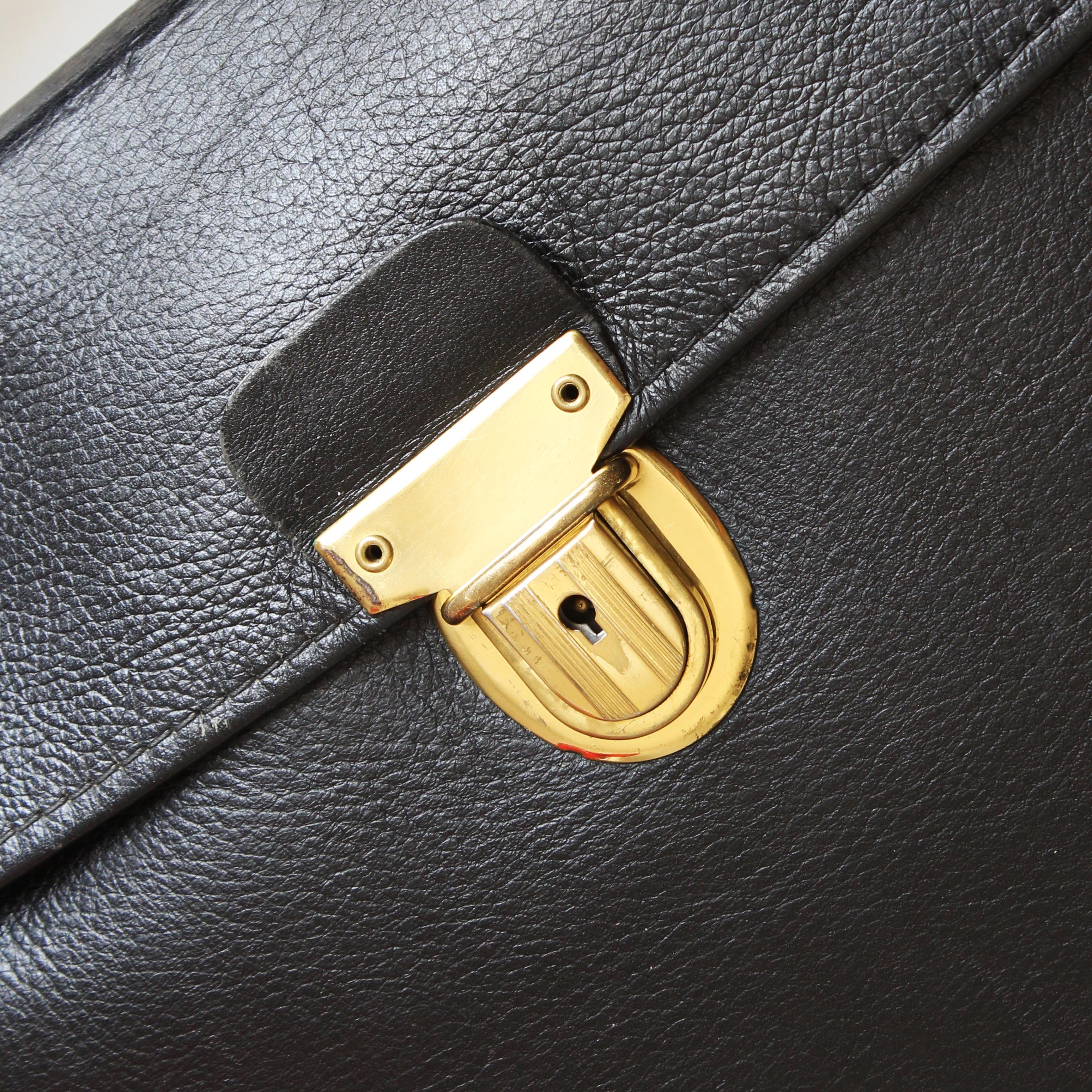 Bonnie Cashin pour Coach Portfolio Bag Business Briefcase Rare Vintage 1960s HTF en vente 6