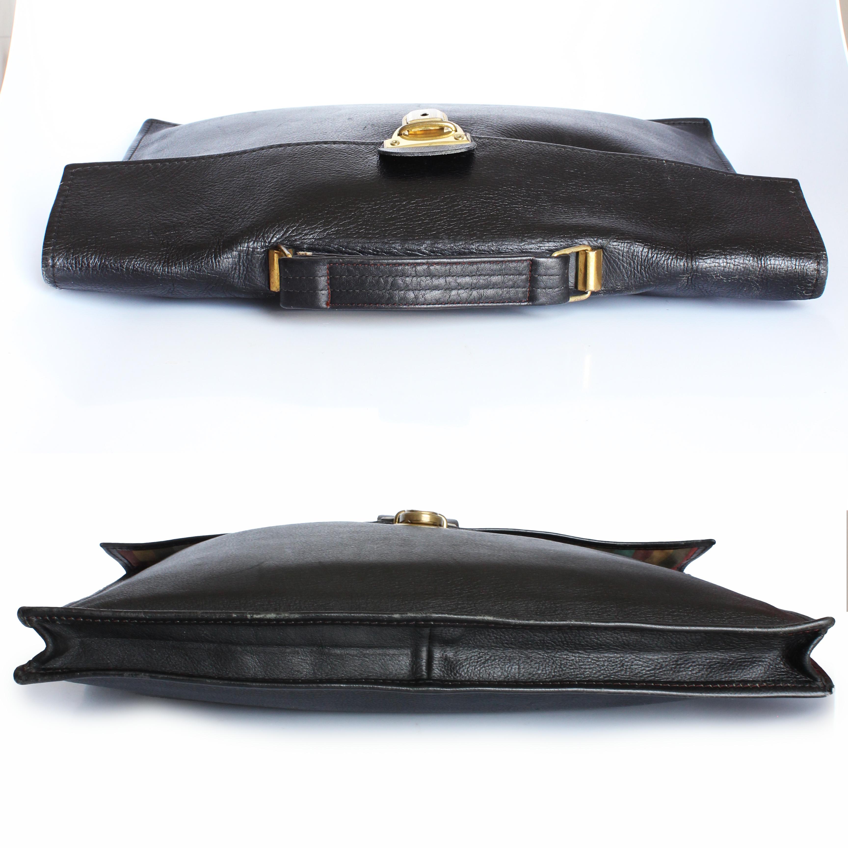 Bonnie Cashin pour Coach Portfolio Bag Business Briefcase Rare Vintage 1960s HTF en vente 2