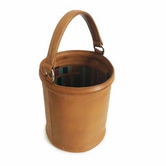 Bonnie Cashin for Coach Saddle Leather Feed Bucket Bag Tote Rare 1970s