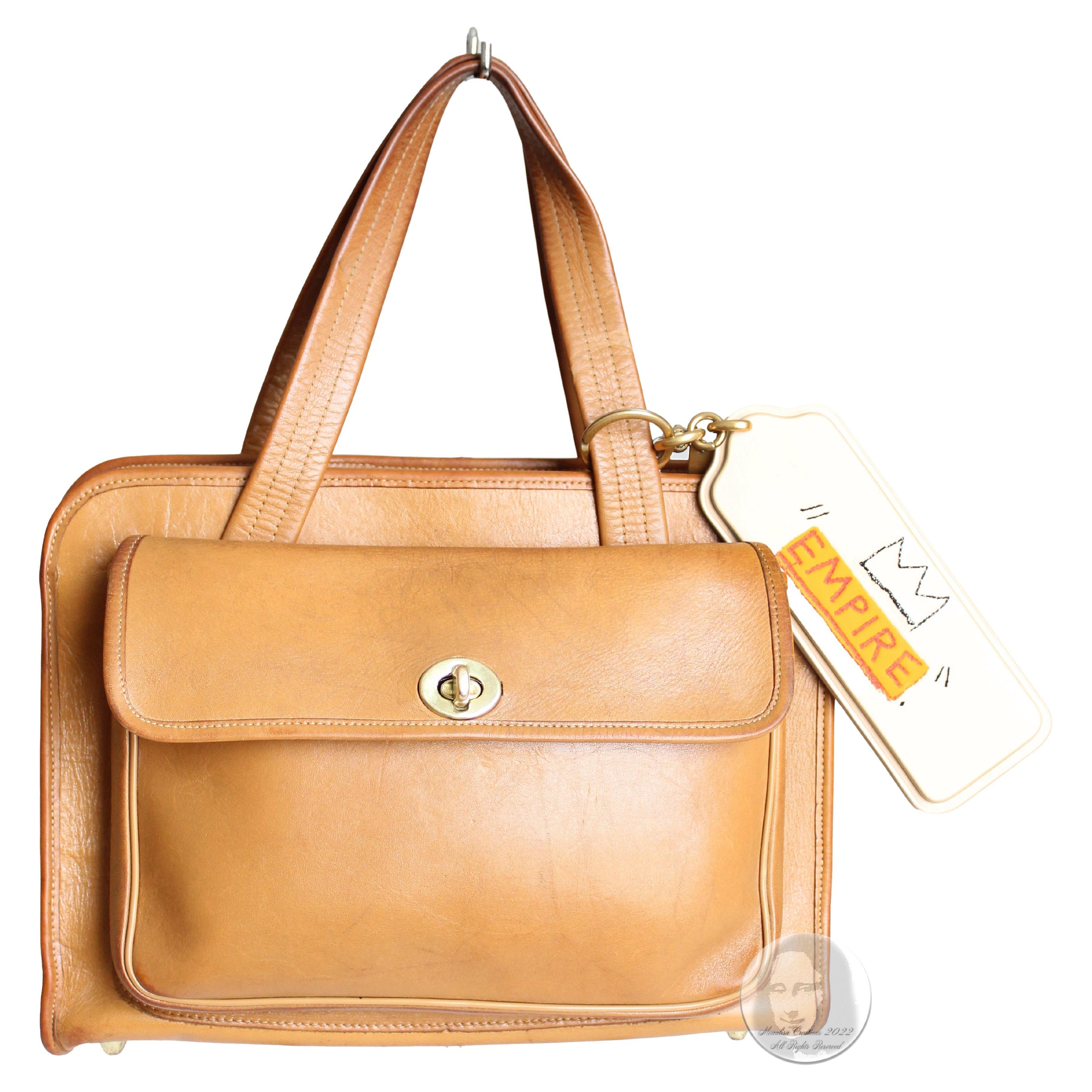 Coach CE741 Cara Satchel Sun Orange Leather Shoulder Purse Handbag New |  eBay