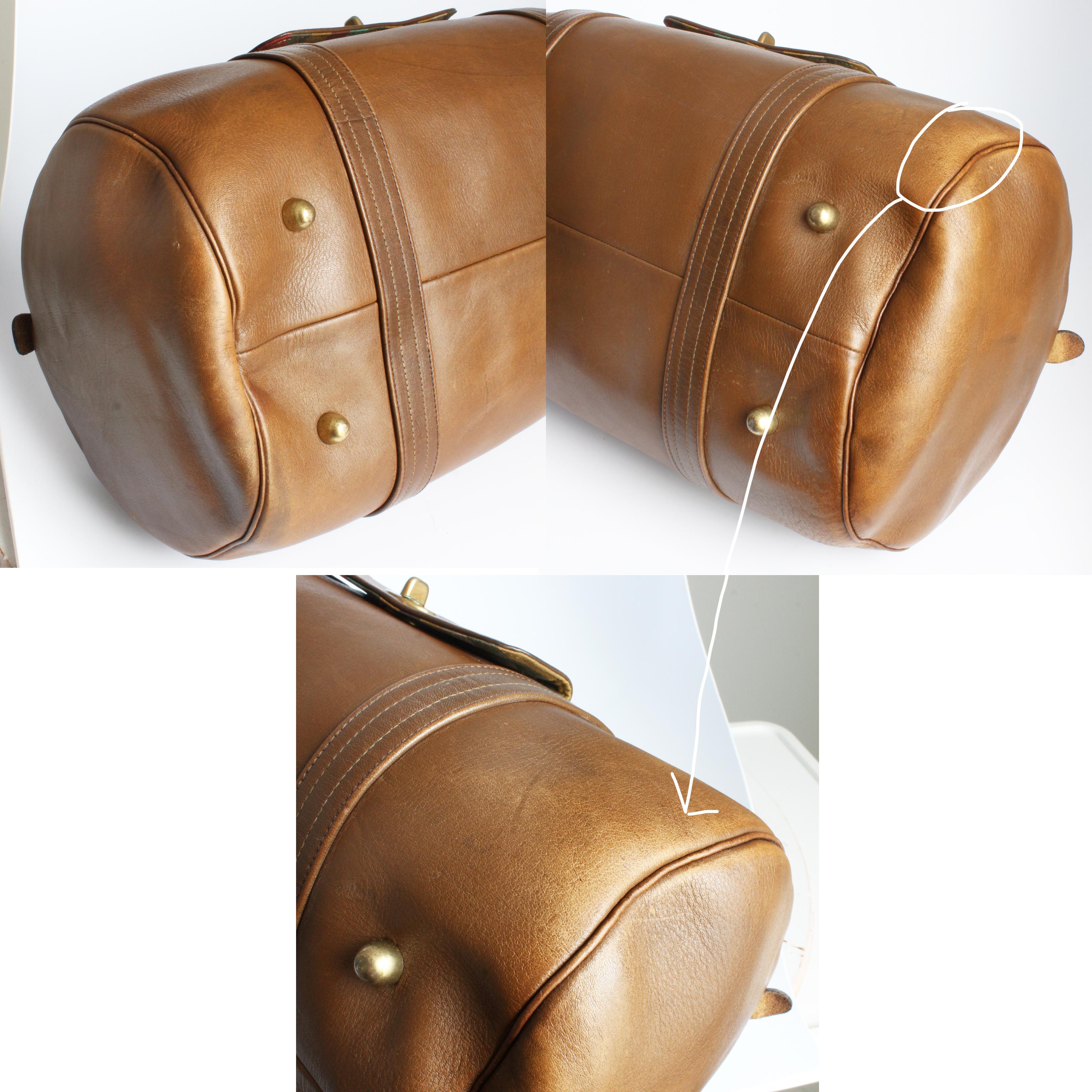 Bonnie Cashin for Coach Safari Bag Duffle Tote Bag Turnlocks RARE Vintage 60s For Sale 8