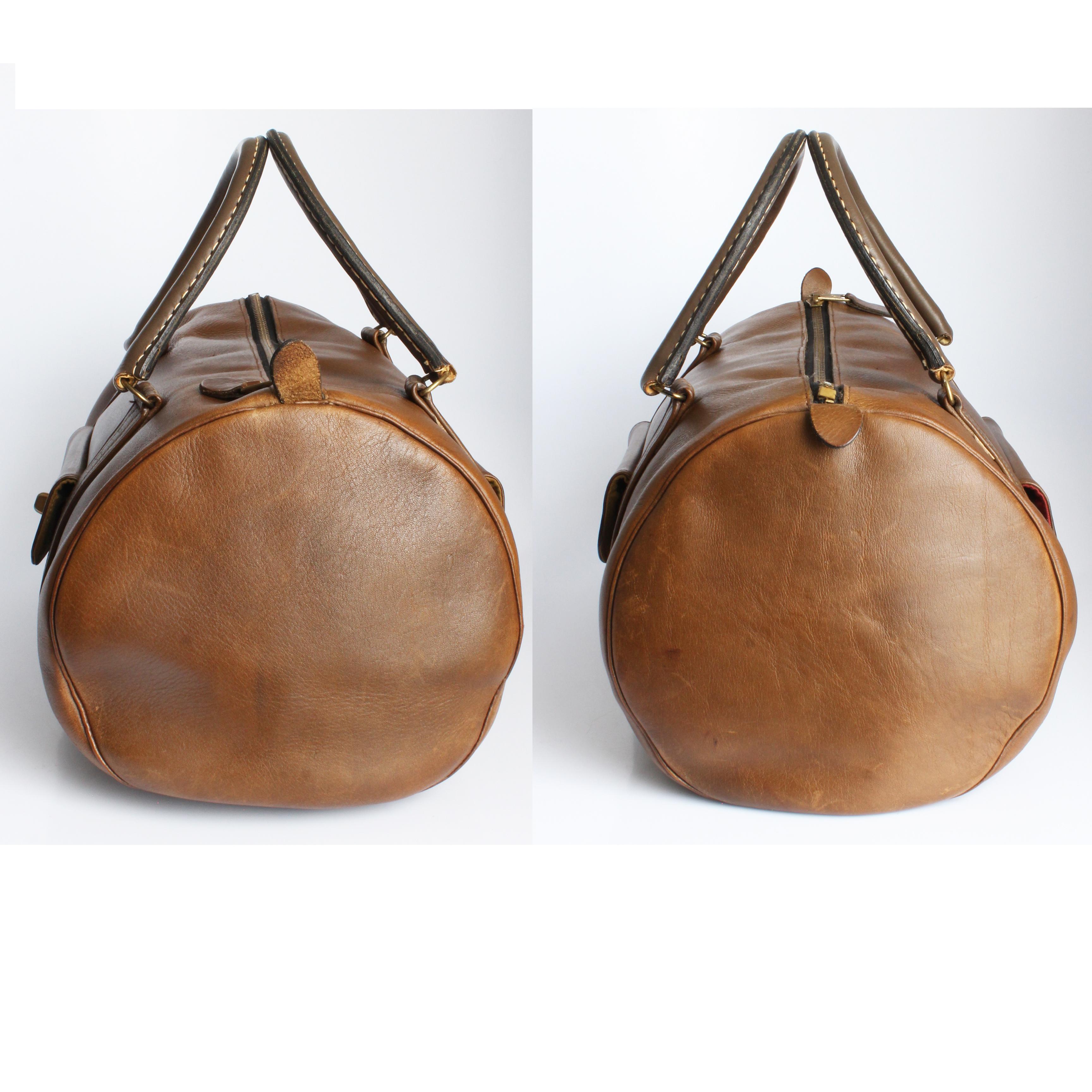 Bonnie Cashin for Coach Safari Bag Duffle Tote Bag Turnlocks RARE Vintage 60s For Sale 1