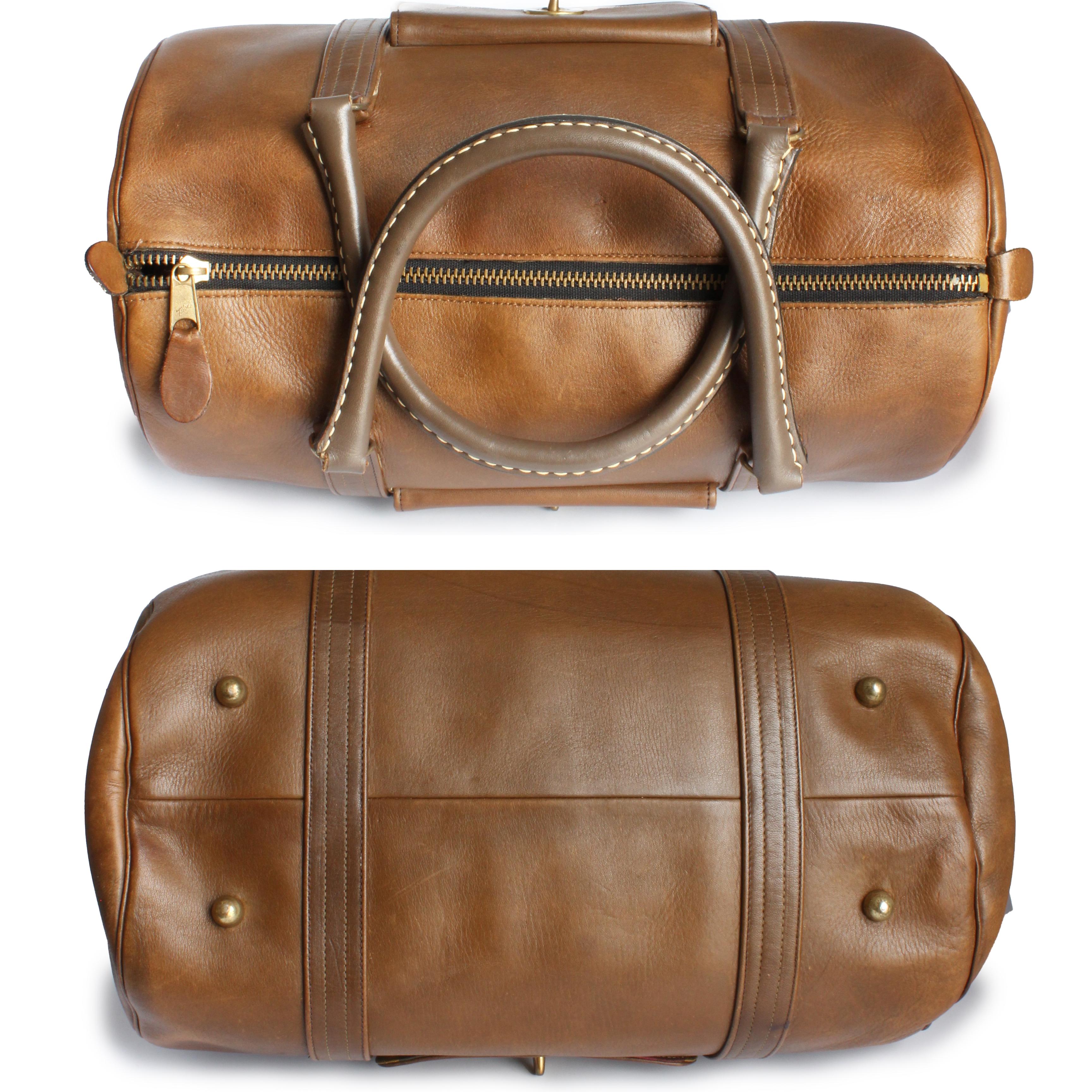 Bonnie Cashin for Coach Safari Bag Duffle Tote Bag Turnlocks RARE Vintage 60s For Sale 5