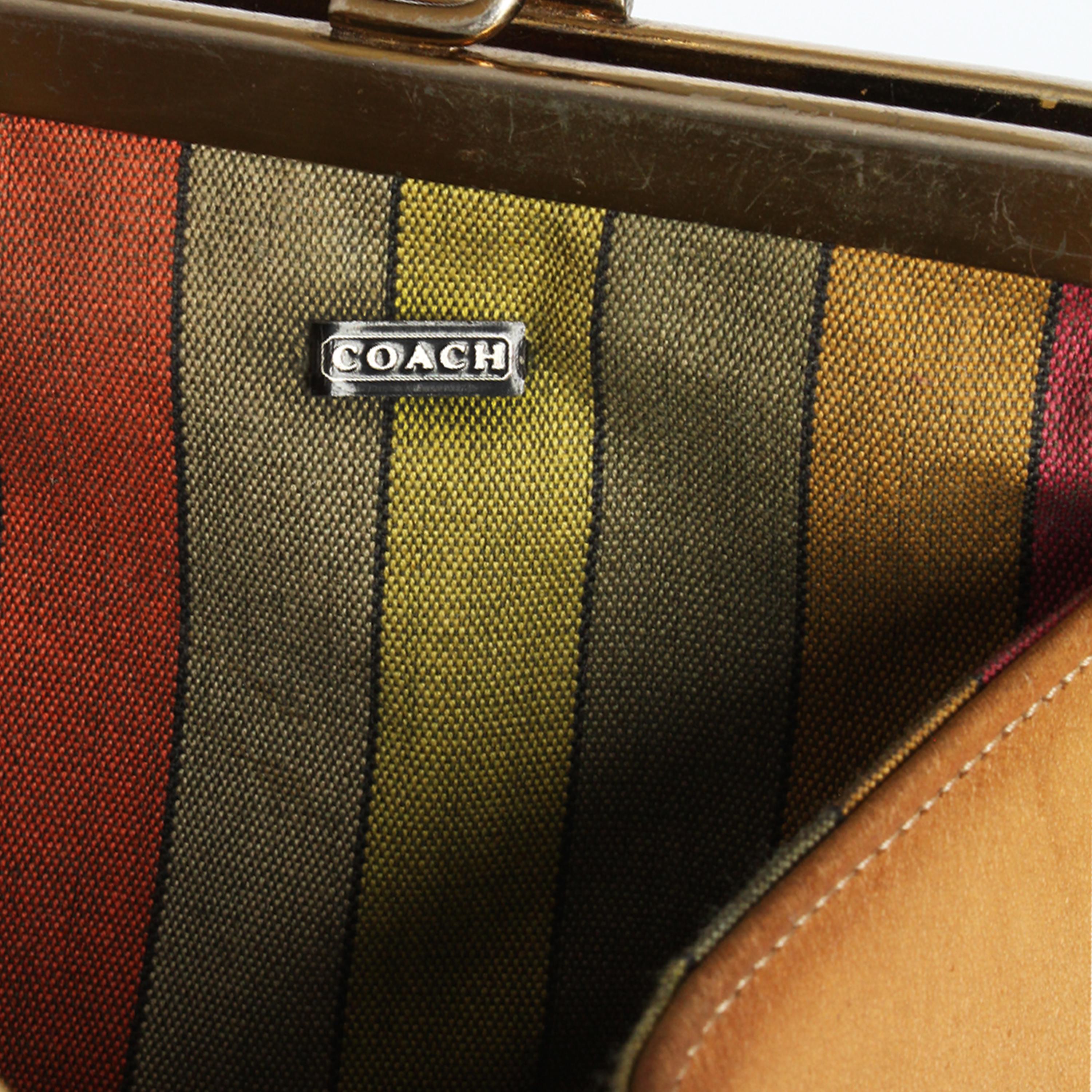 Petit sac fourre-tout à double tête Bonnie Cashin pour Coach Vintage 60s HTF en vente 7