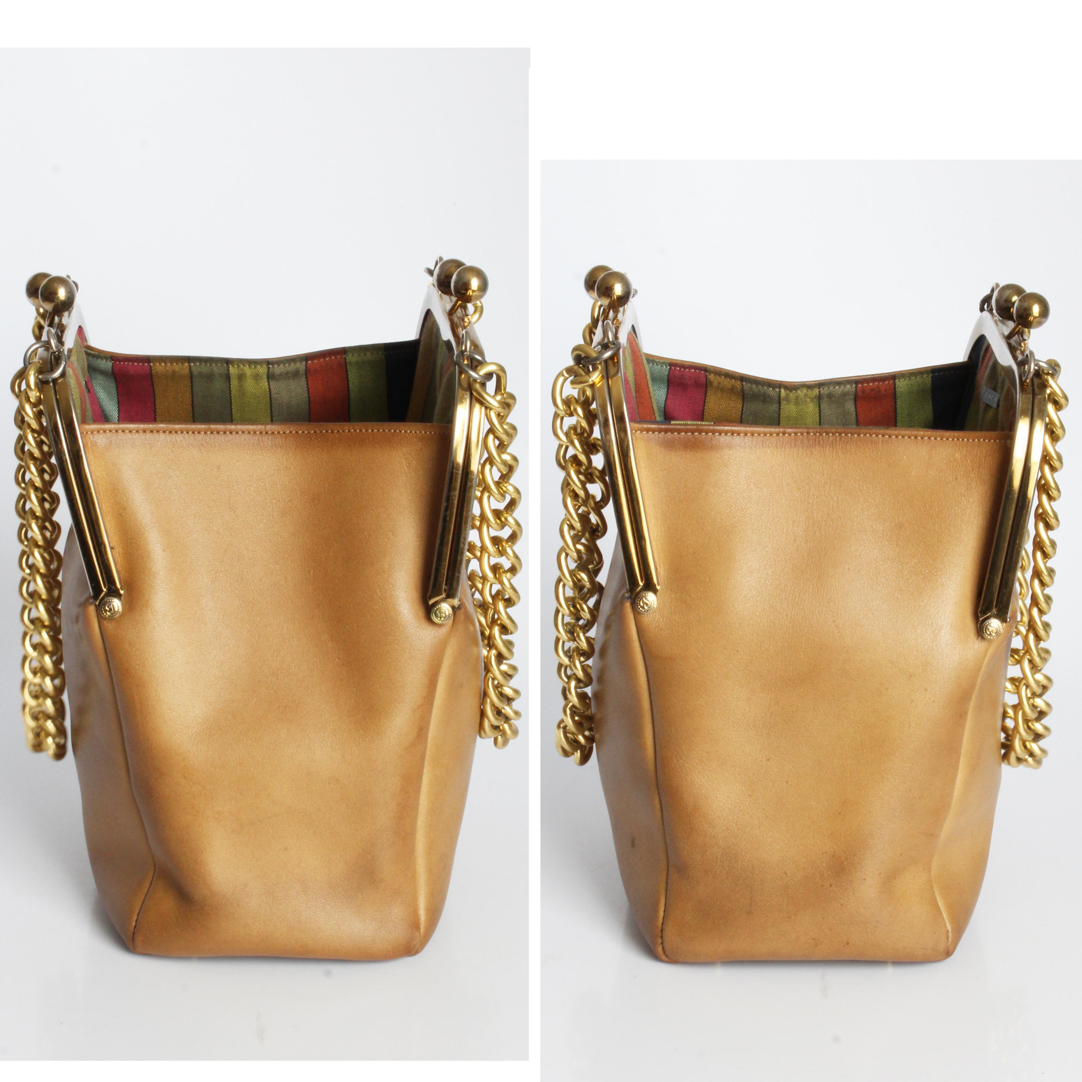 Petit sac fourre-tout à double tête Bonnie Cashin pour Coach Vintage 60s HTF en vente 2