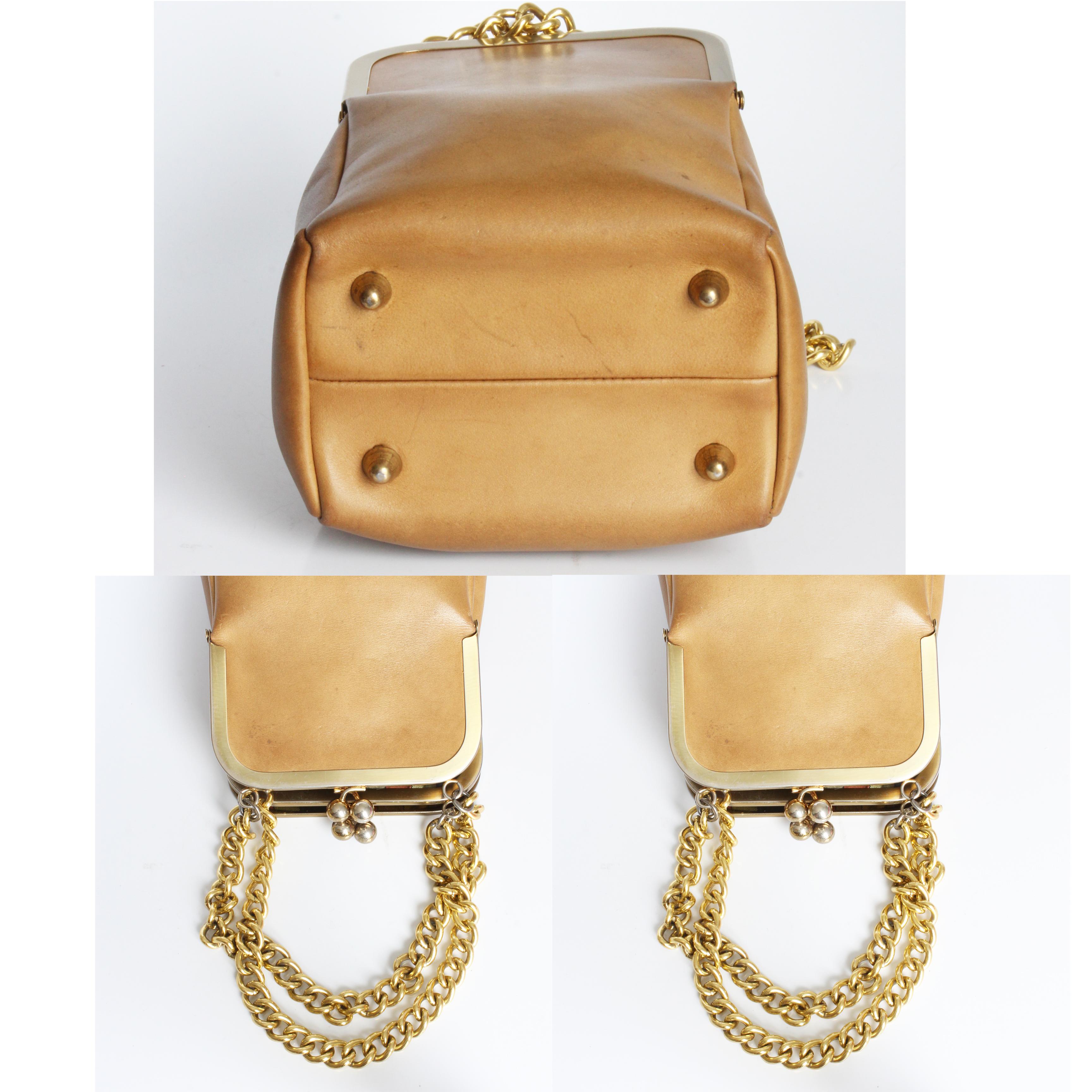 Petit sac fourre-tout à double tête Bonnie Cashin pour Coach Vintage 60s HTF en vente 4