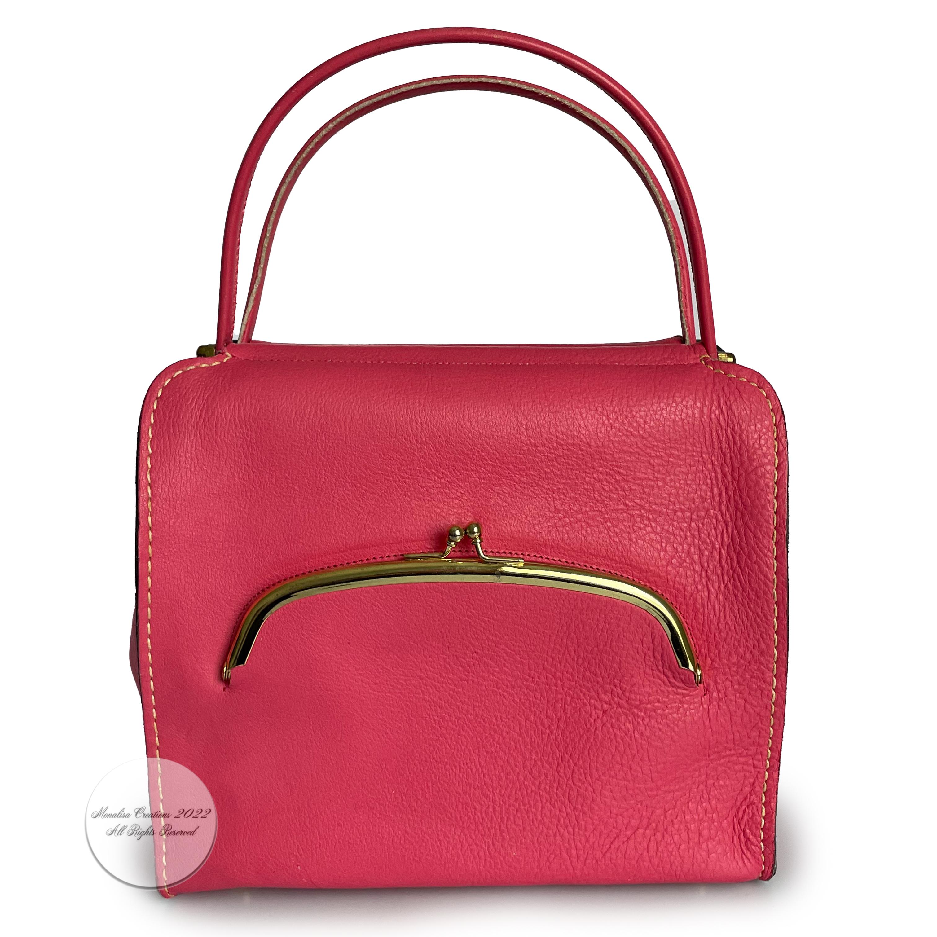 coach pink jelly bag