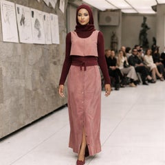 Bonnie Cashin for Sills 3-Piece Suede Skirt Set with Obi Belt Rare Vintage 70s