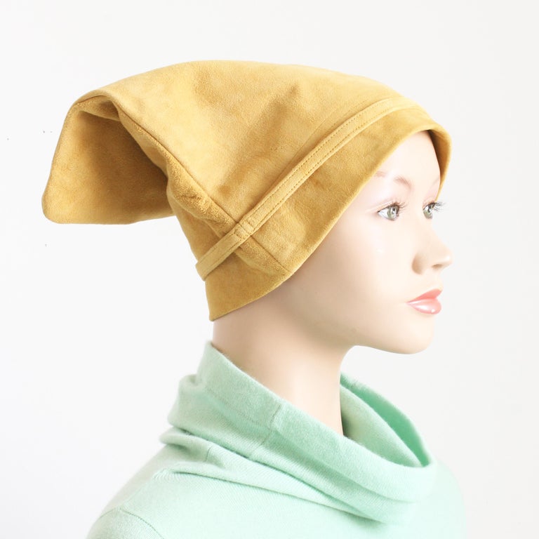 Bonnie Cashin for Sills Bag Hat Suede Leather Accessory Rare Vintage 60s Mod OS Vintage Bonnie Cashin - 46 For Sale on 1stDibs | bonnie  main image 4