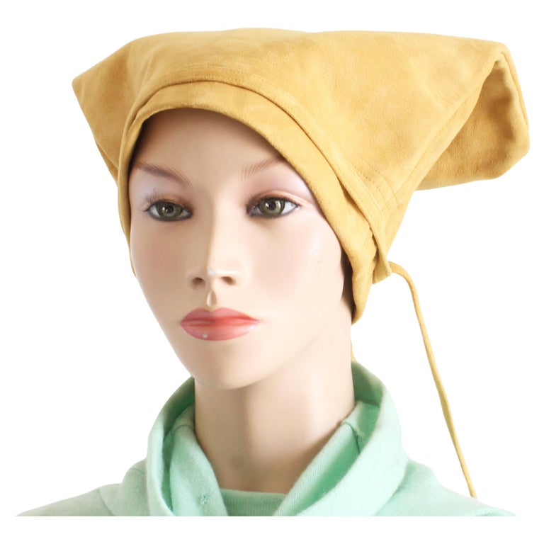 Bonnie Cashin for Sills Bag Hat Suede Leather Accessory Rare Vintage 60s Mod OS Vintage Bonnie Cashin - 46 For Sale on 1stDibs | bonnie  main image 3