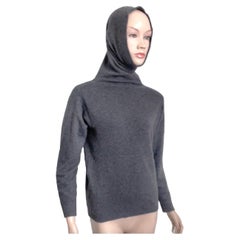 Bonnie Cashin for Sills Cashmere Sweater Funnel Neck Pullover Rare Vintage 60s
