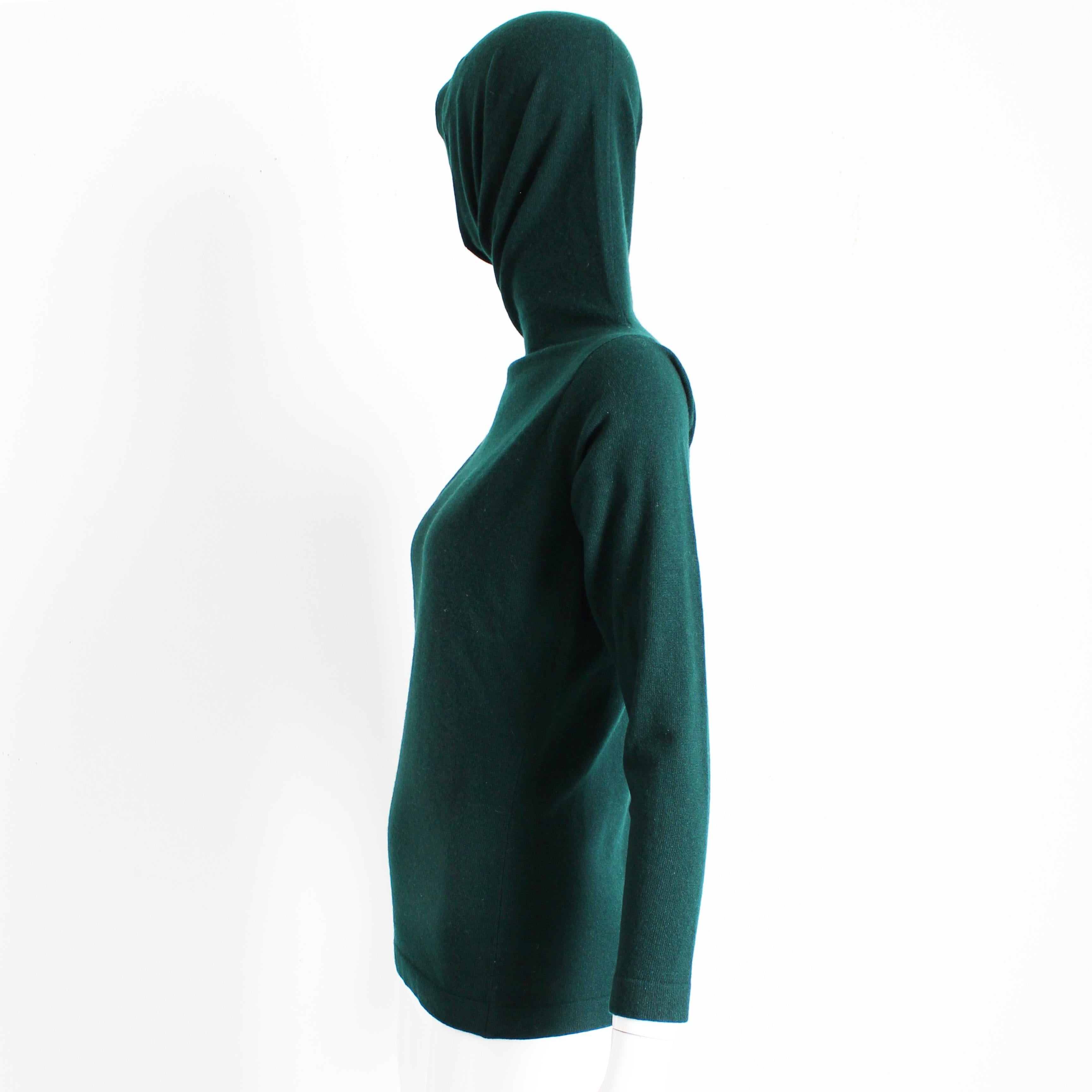 Pull col en cachemire Bonnie Cashin Saks 5th Ave rare et vintage en vente 7