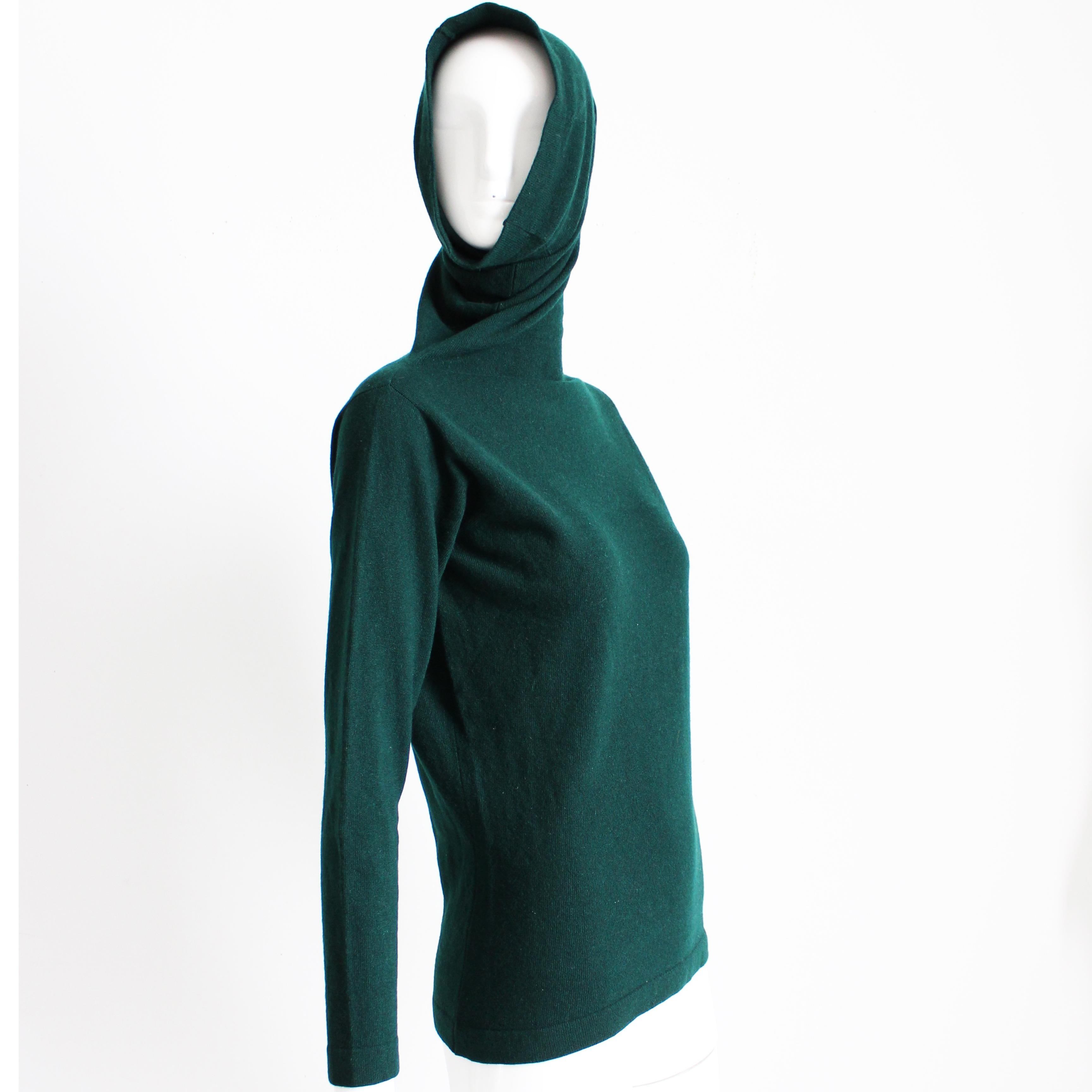 Pull col en cachemire Bonnie Cashin Saks 5th Ave rare et vintage en vente 2