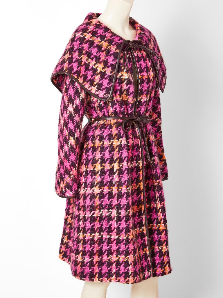 bonnie houndstooth coat