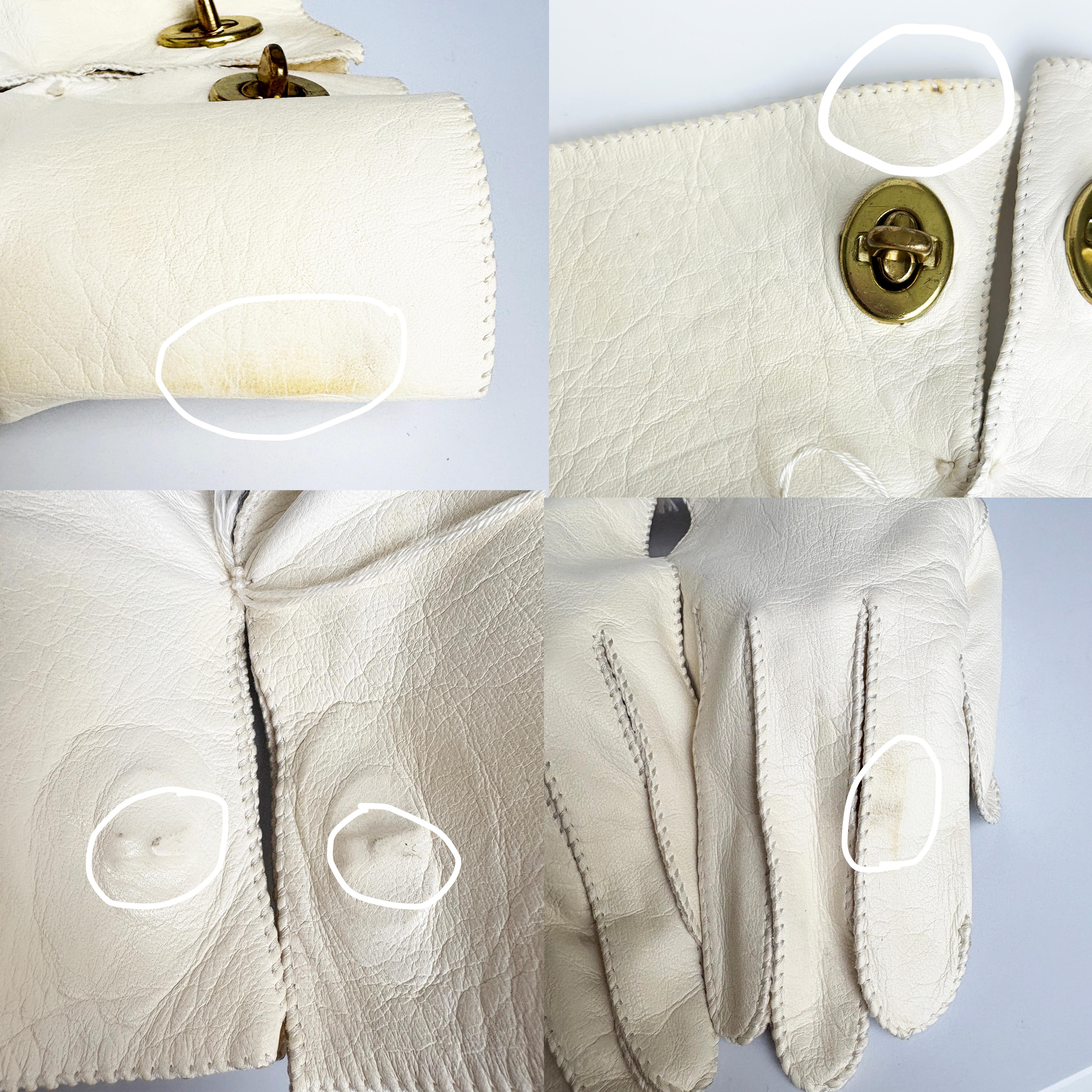 Bonnie Cashin Leather Gloves Gauntlet Style Iconic Turn Lock Vintage Crescendoe For Sale 10