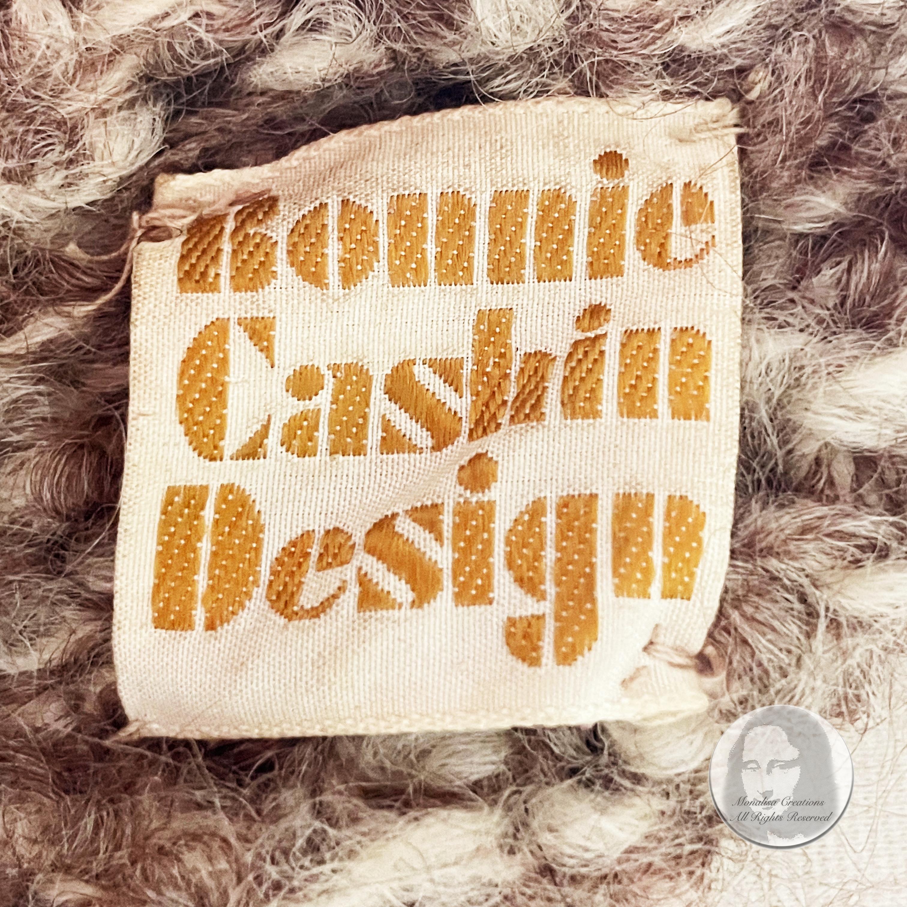 Bonnie Cashin The Knittery Noh Cardigan Jacket Hand Knit Kimono Sleeve Rare 70s For Sale 6